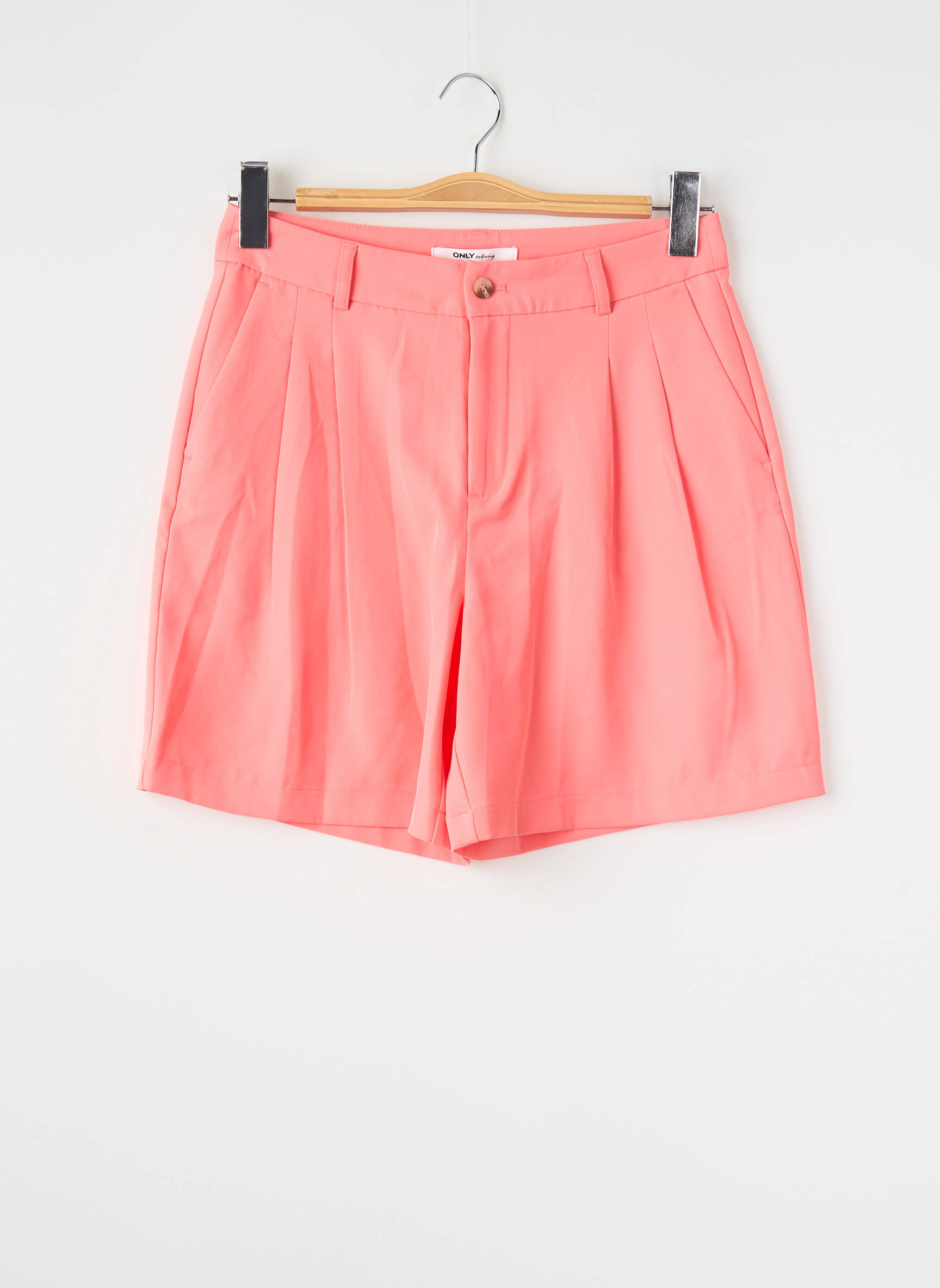 Bermudas oranžinė ONLY moteris