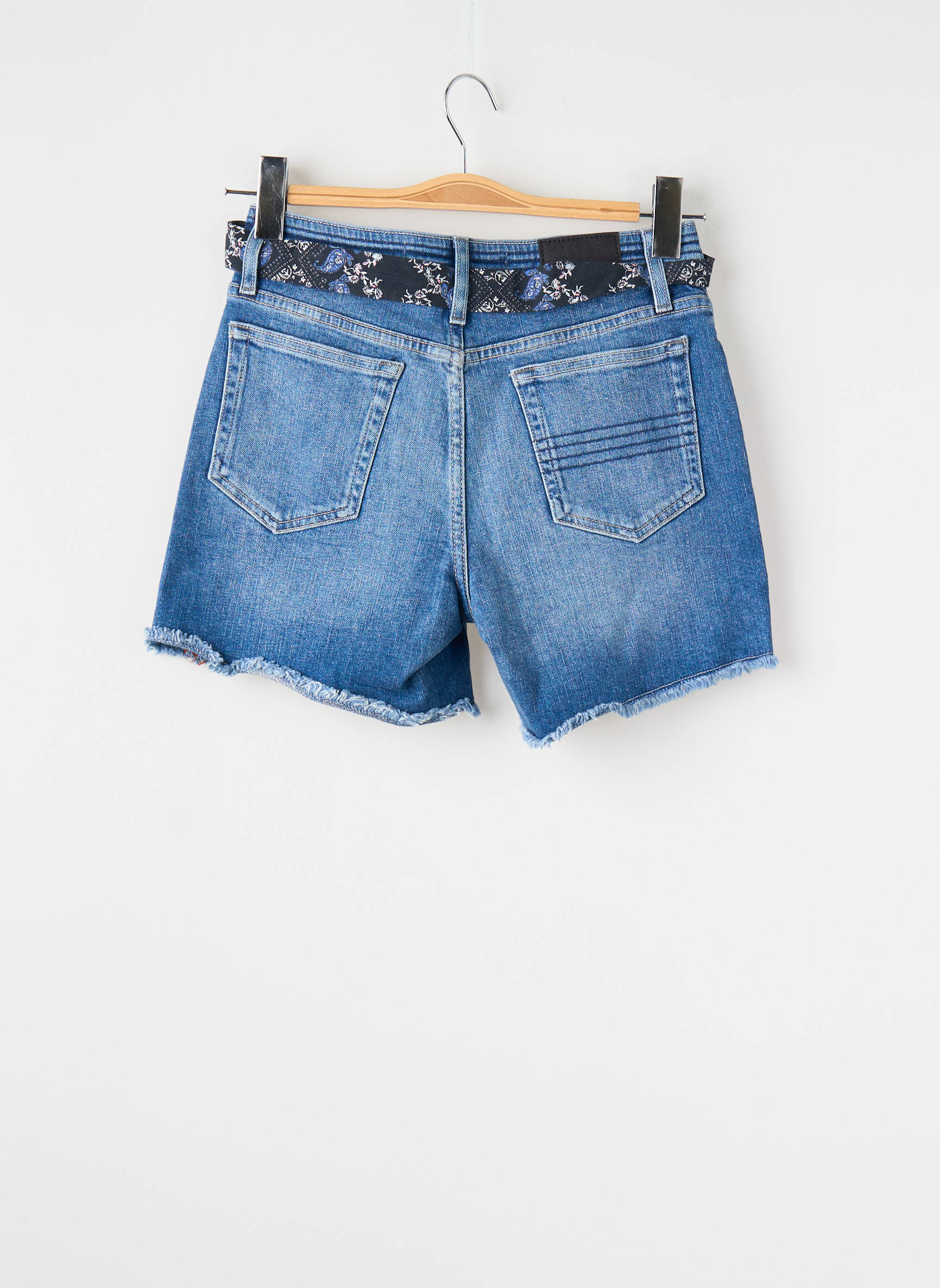 Šortas mėlyna SUPERDRY moteris