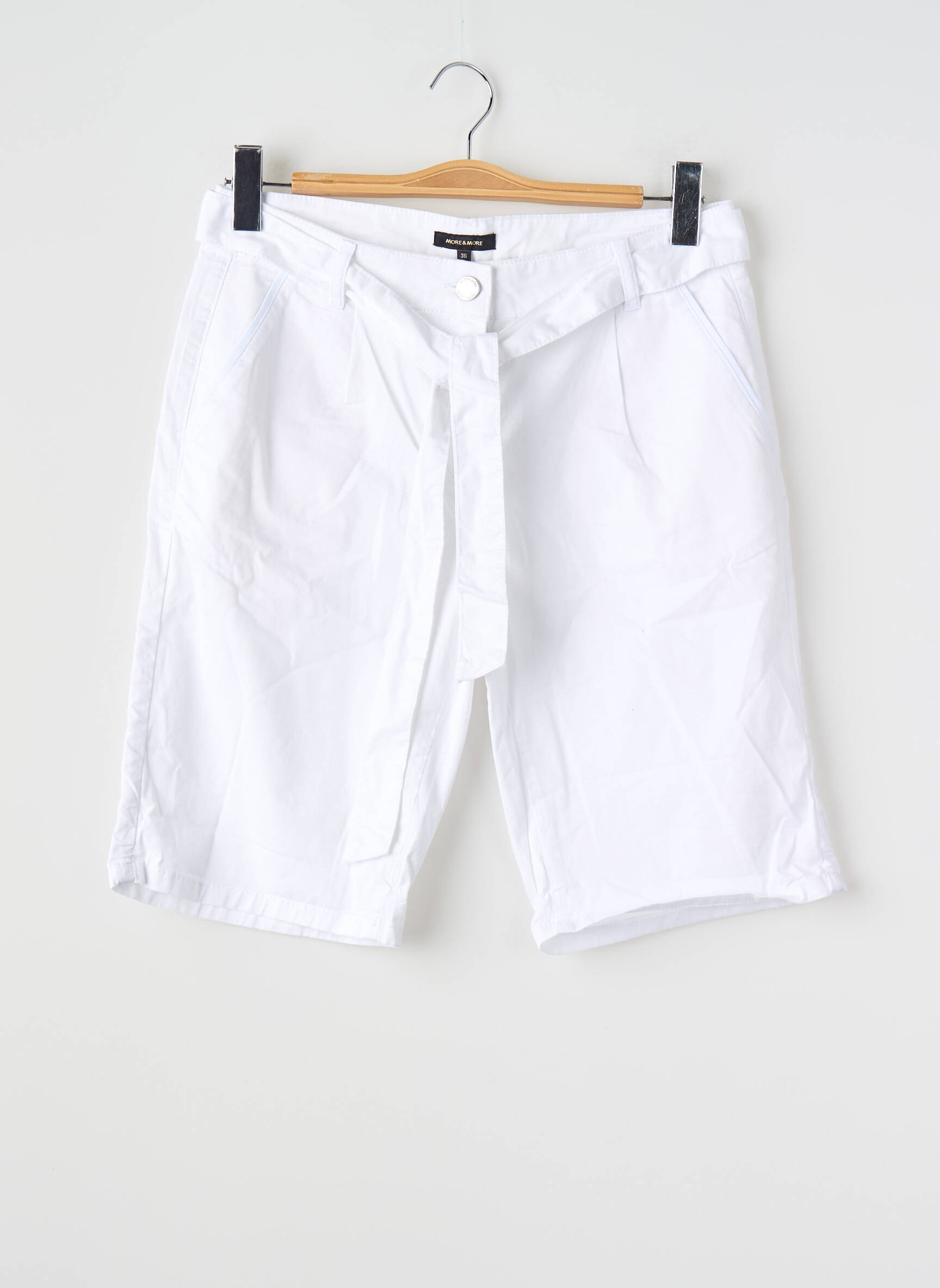 Bermudas baltas MORE & MORE moteris