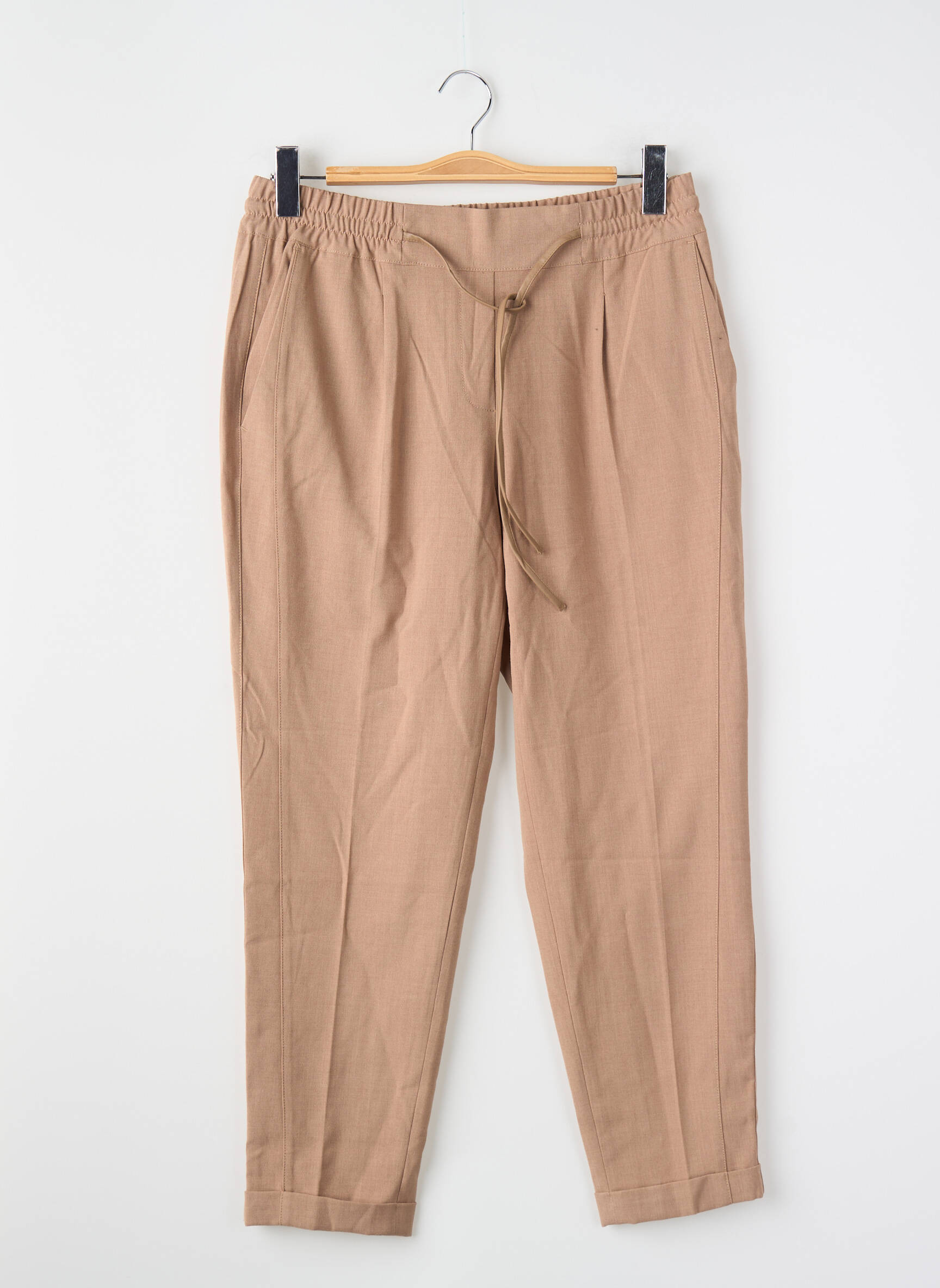 Chino kelnė rudas OPUS moteris