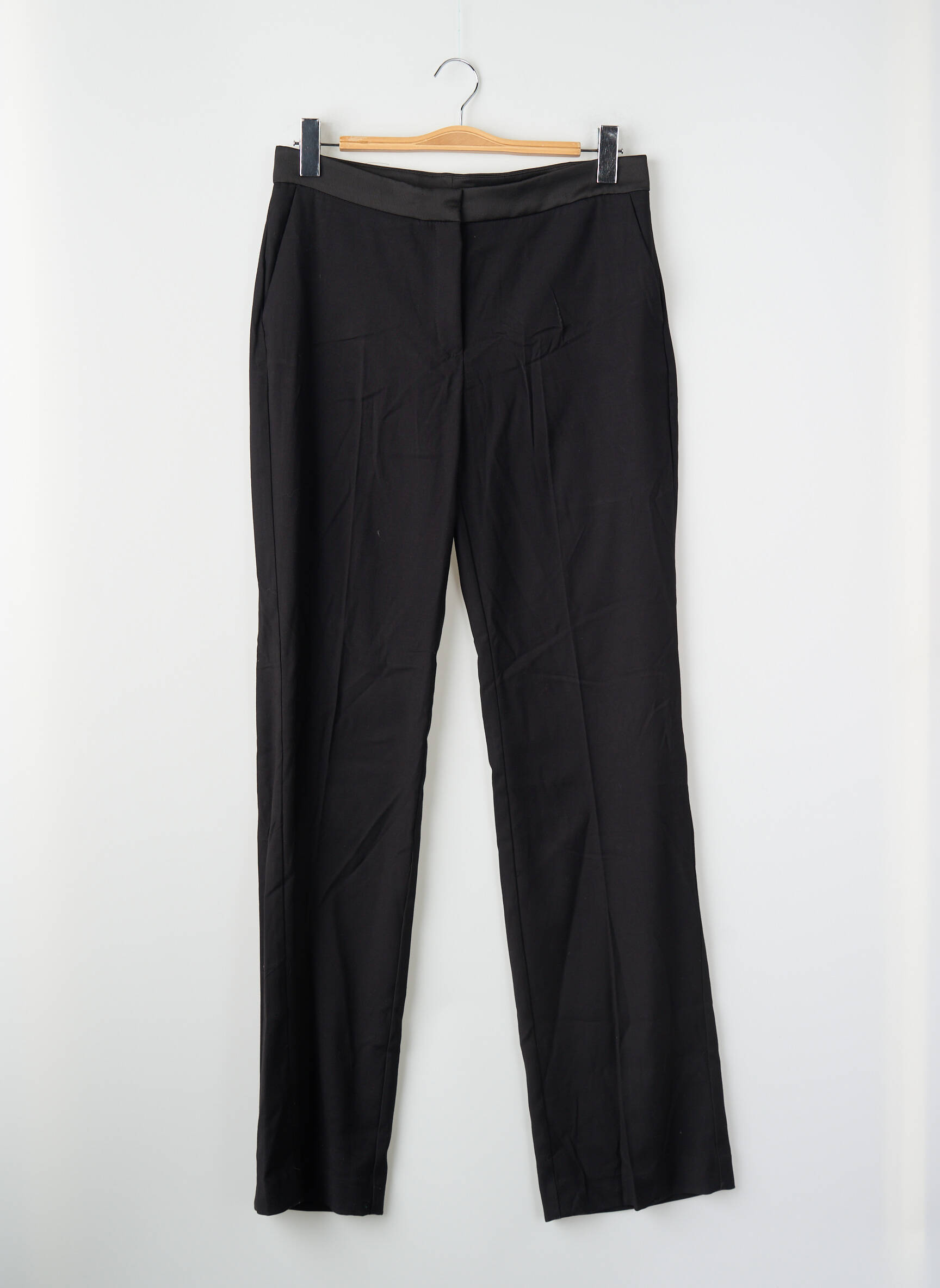 Chino kelnė juodas MANGO moteris