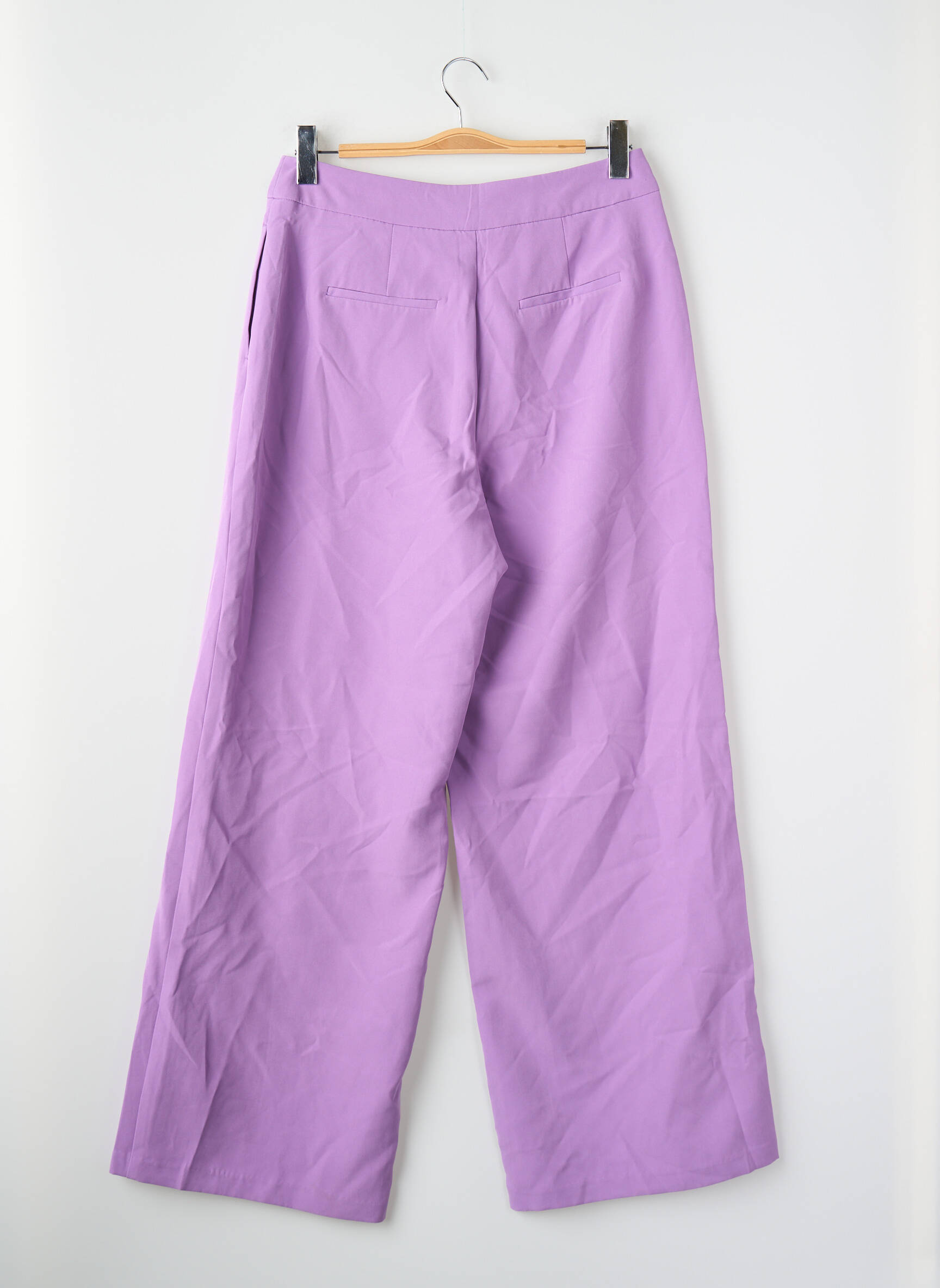 Plačios džinsai violetinis VERO MODA moteris