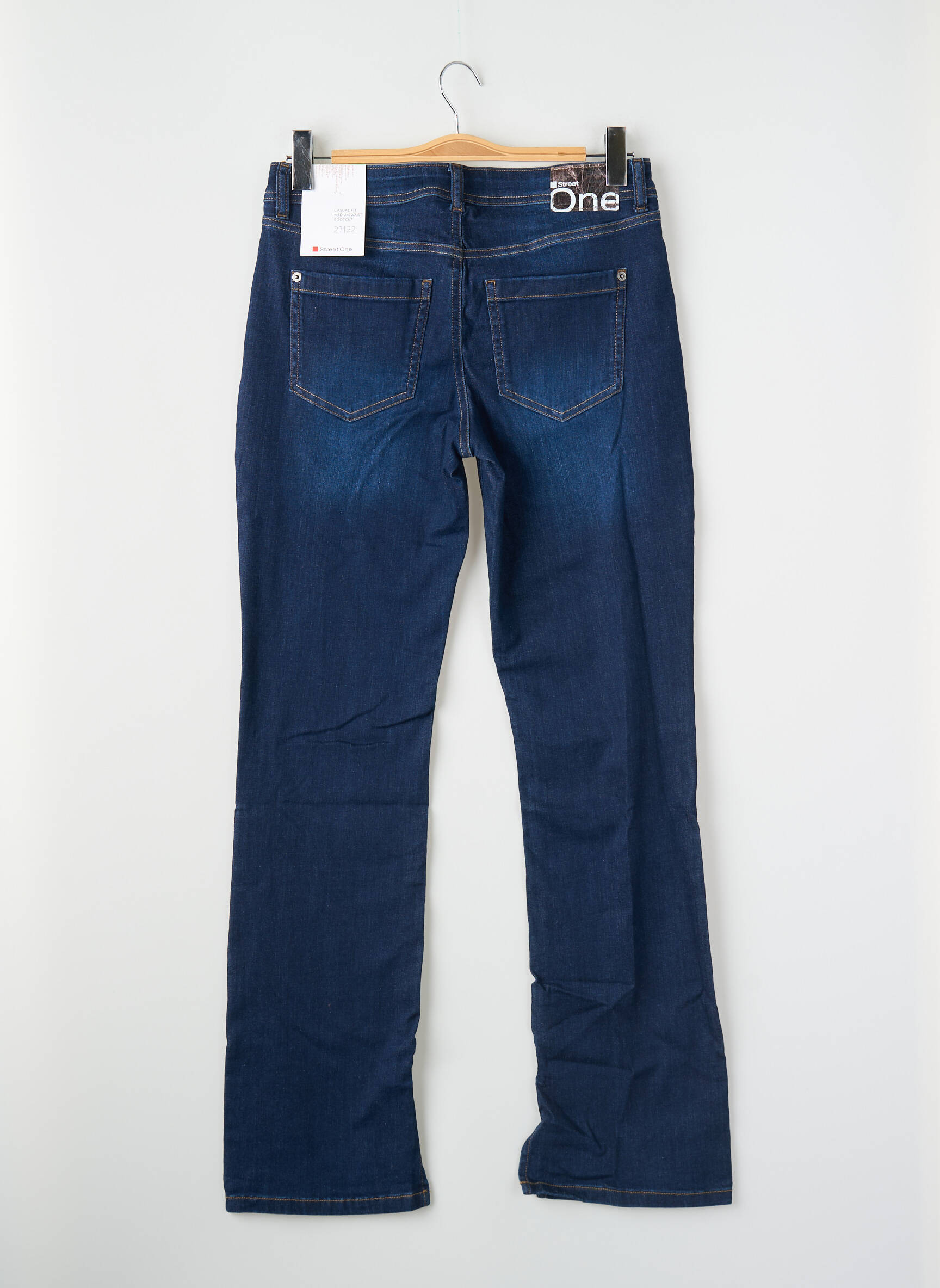 Bootcut džinsai mėlyna STREET ONE moteris