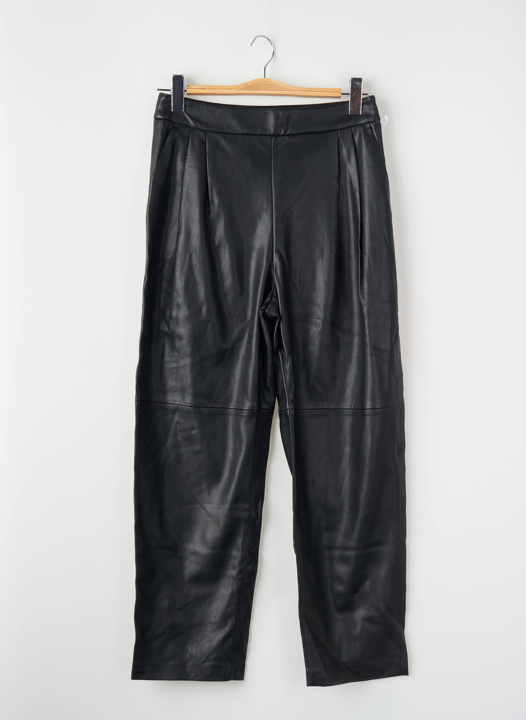Chino kelnė juodas MANGO moteris