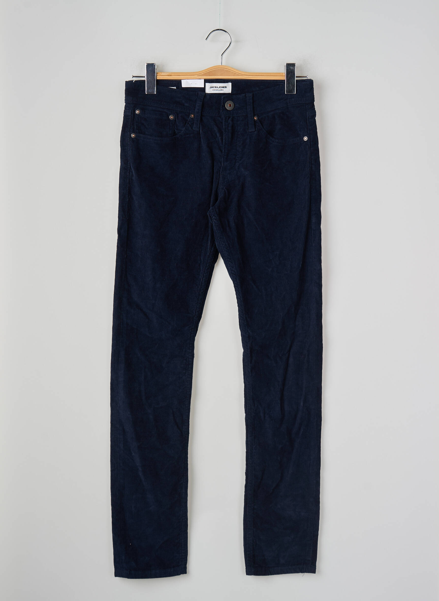 Lieknos kelnės mėlyna JACK & JONES vyras