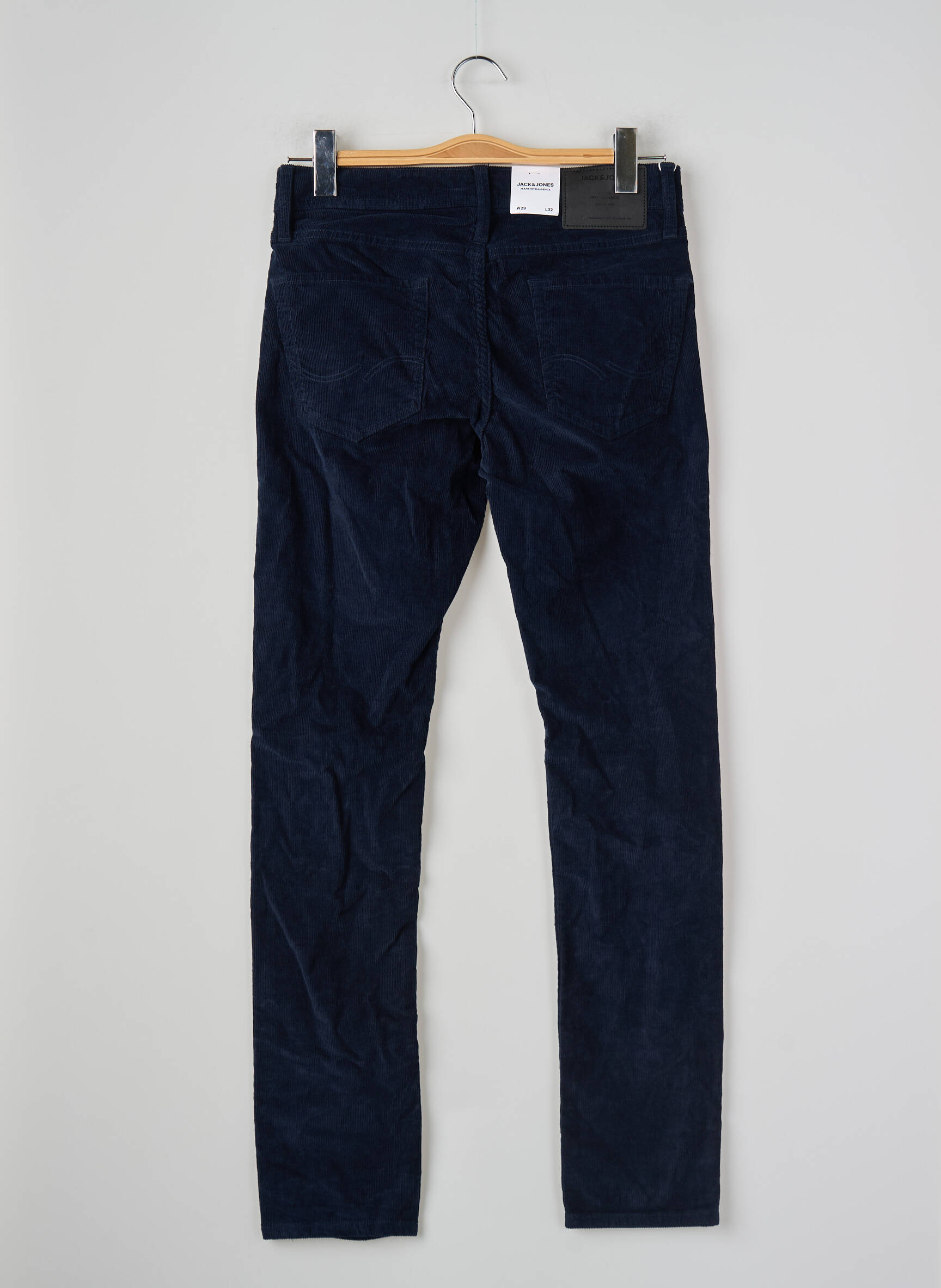 Lieknos kelnės mėlyna JACK & JONES vyras