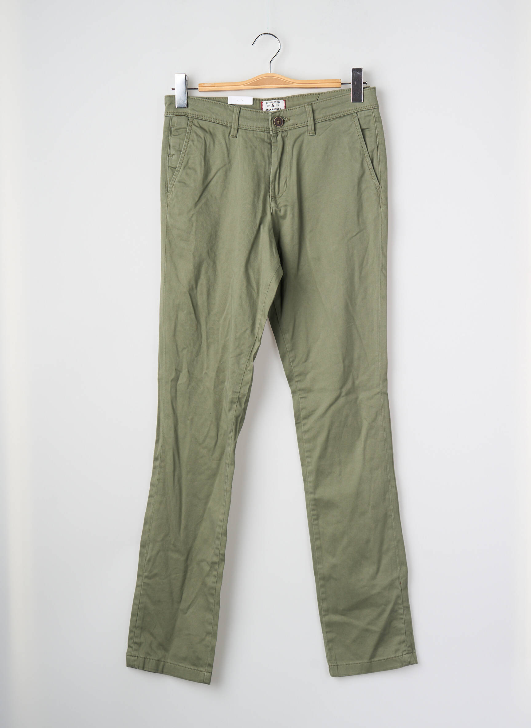 Chino kelnė žalias JACK & JONES vyras