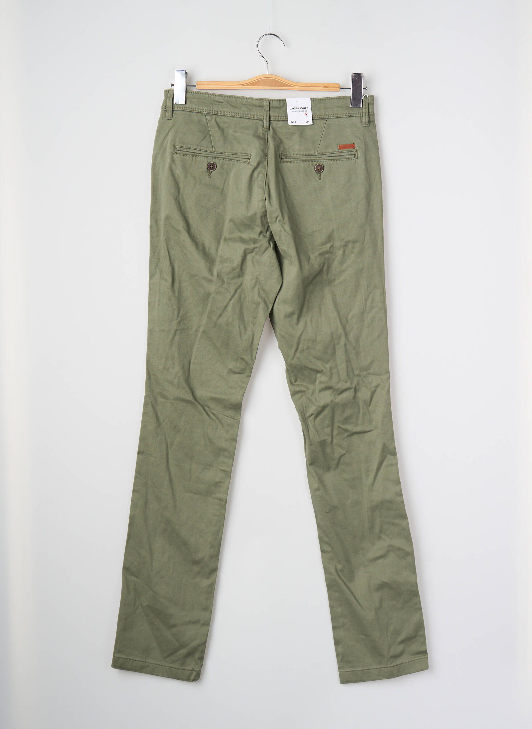 Chino kelnė žalias JACK & JONES vyras