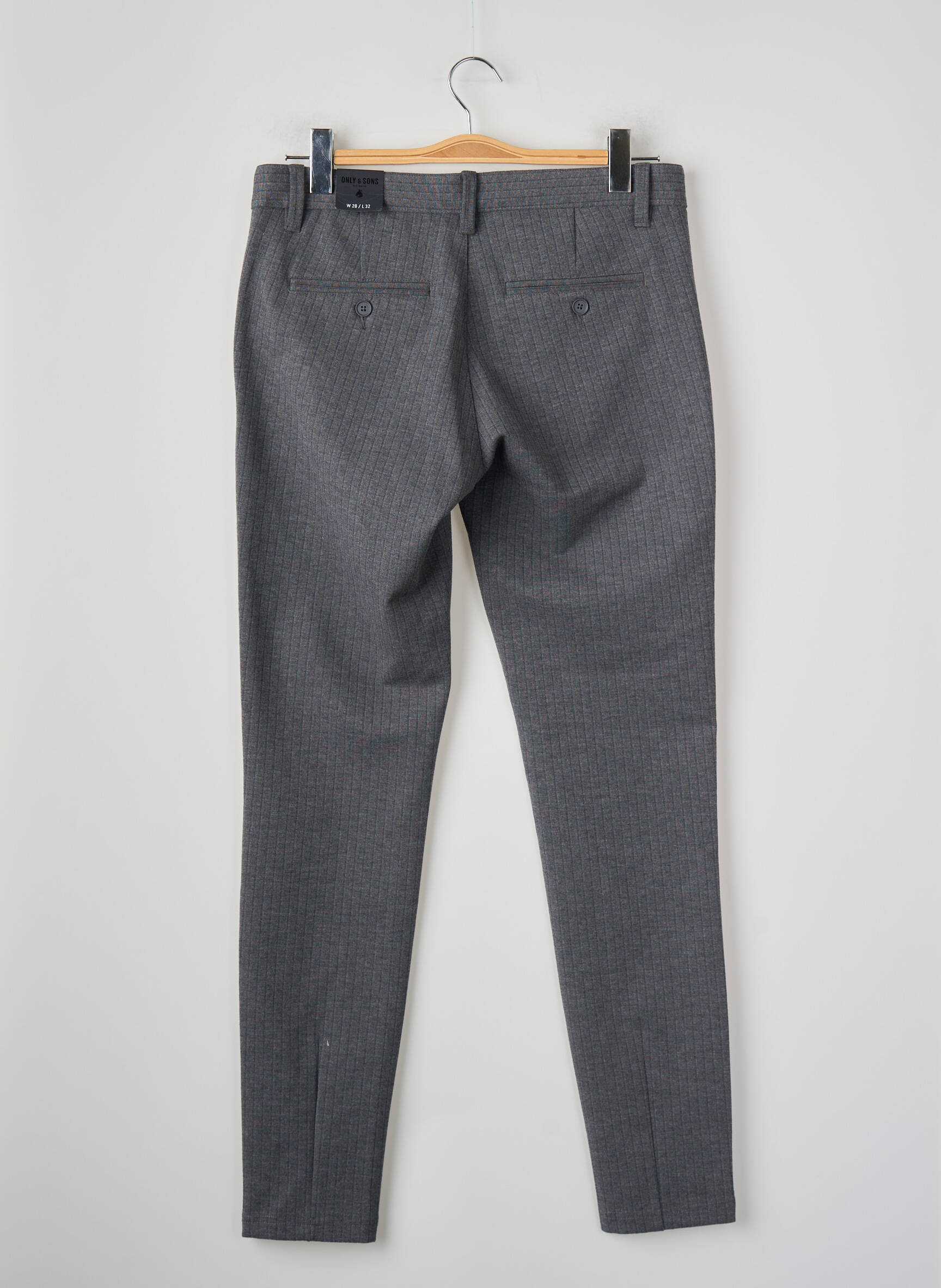 Tiesi kelnė pilka ONLY&SONS vyras
