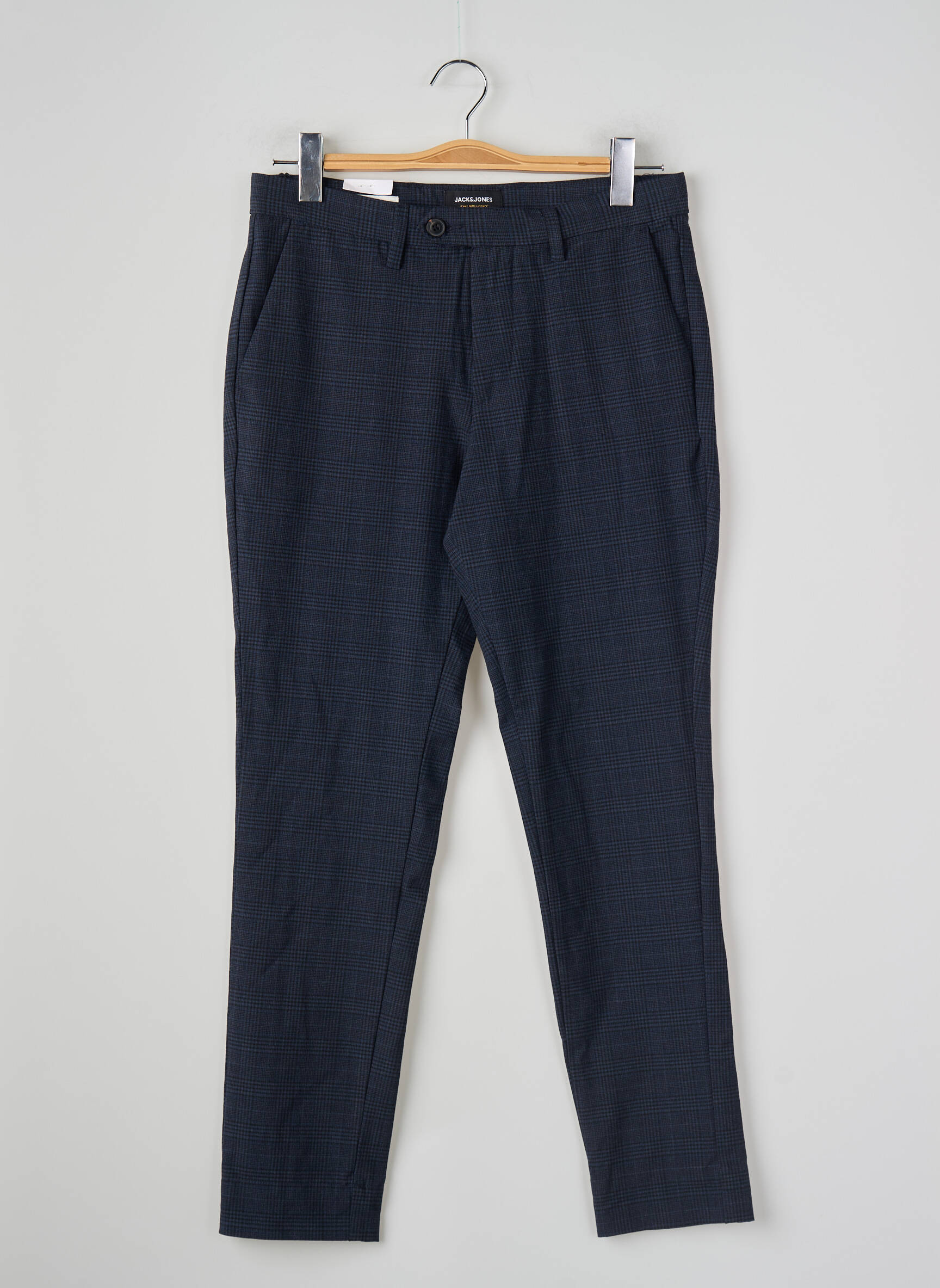 Lieknos kelnės mėlyna JACK & JONES vyras