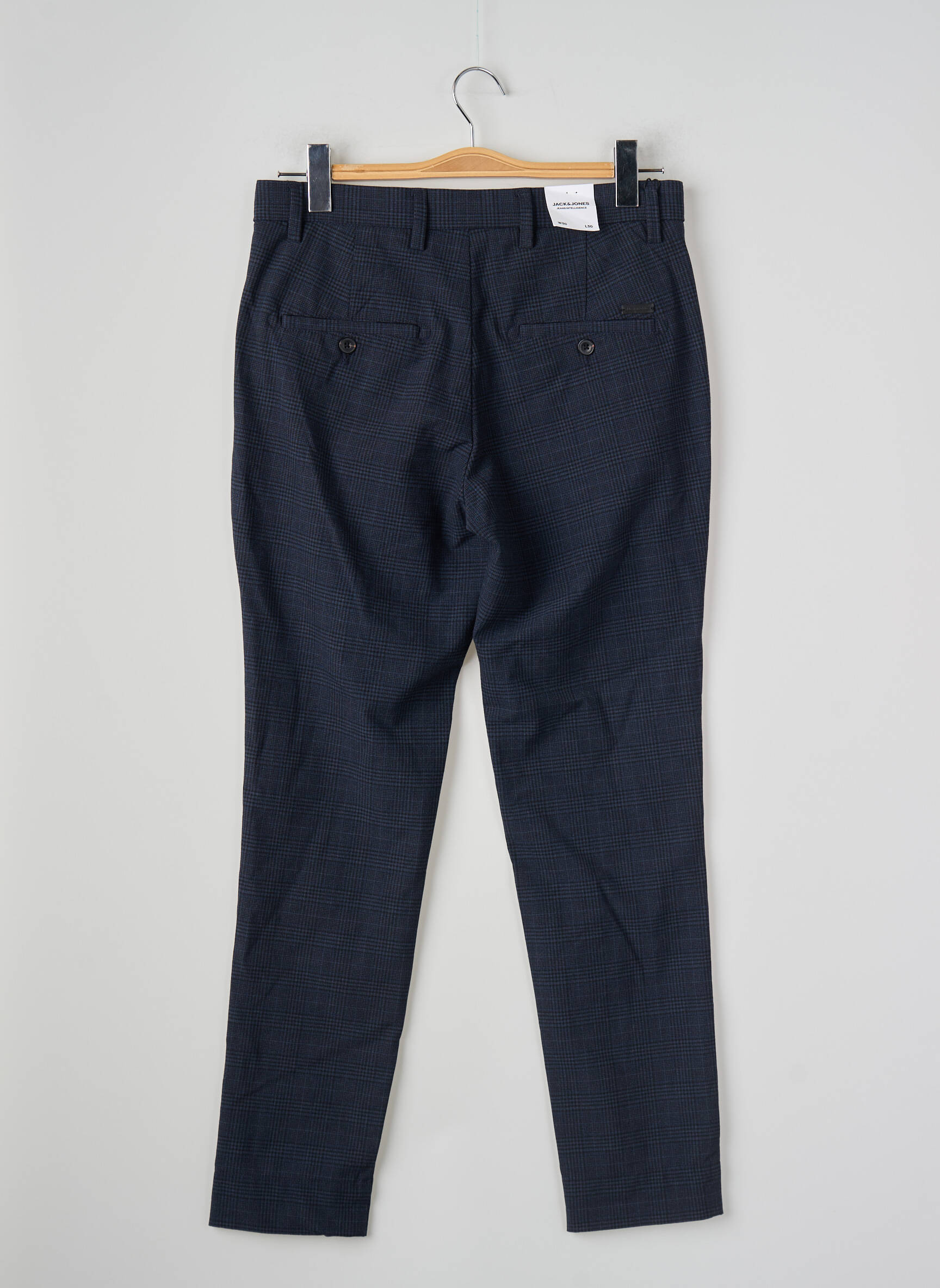 Lieknos kelnės mėlyna JACK & JONES vyras