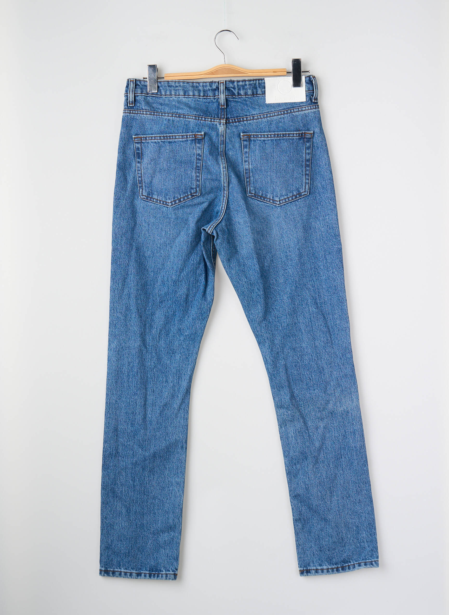 Tiesios kirpimo džinsai mėlyna DENIM PROJECT vyras