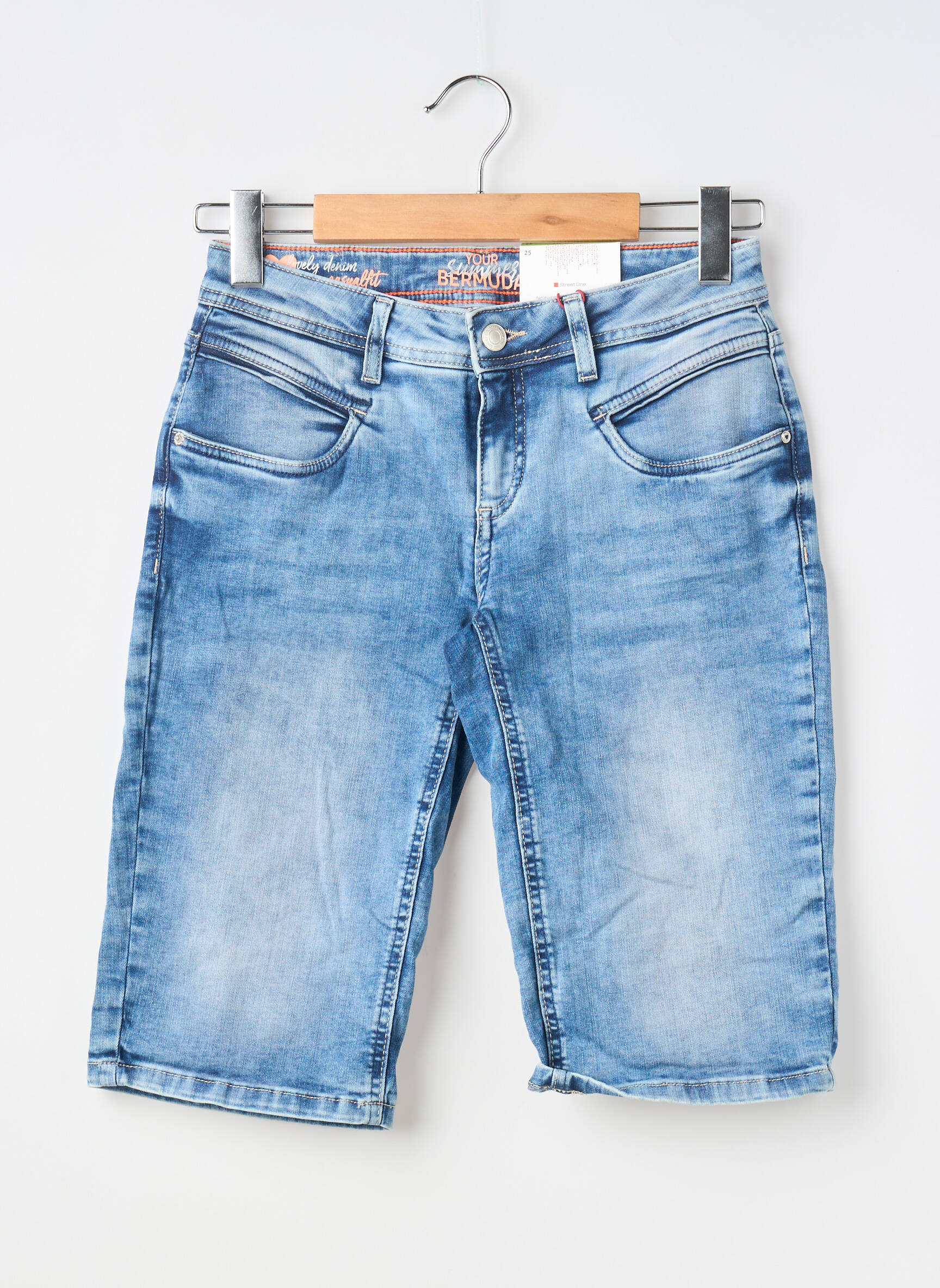 Bermudas mėlyna STREET ONE moteris