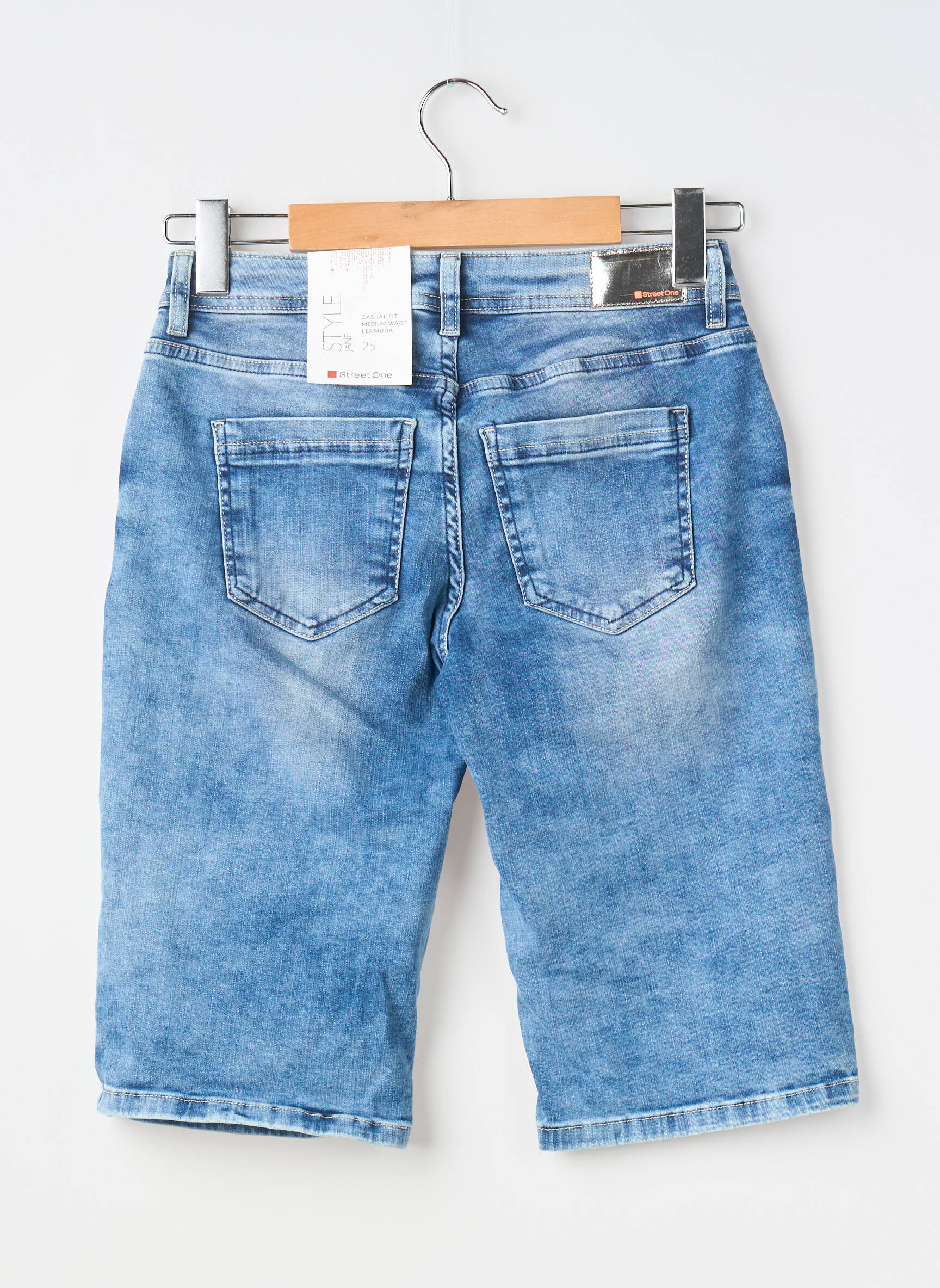 Bermudas mėlyna STREET ONE moteris