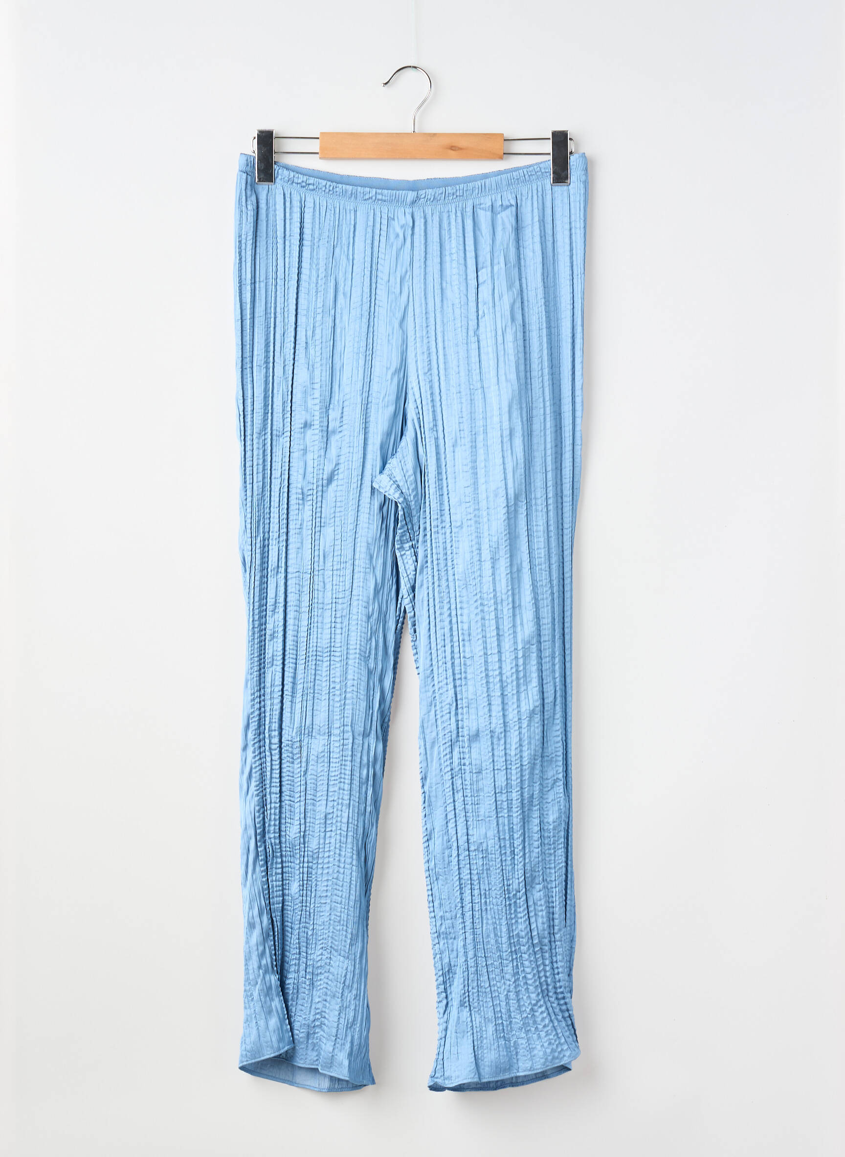 Tiesi kelnė mėlyna MANGO moteris