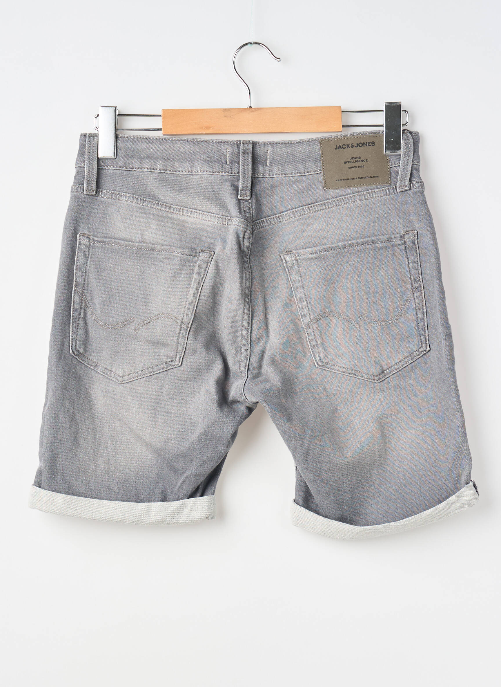 Šortas pilka JACK & JONES vyras