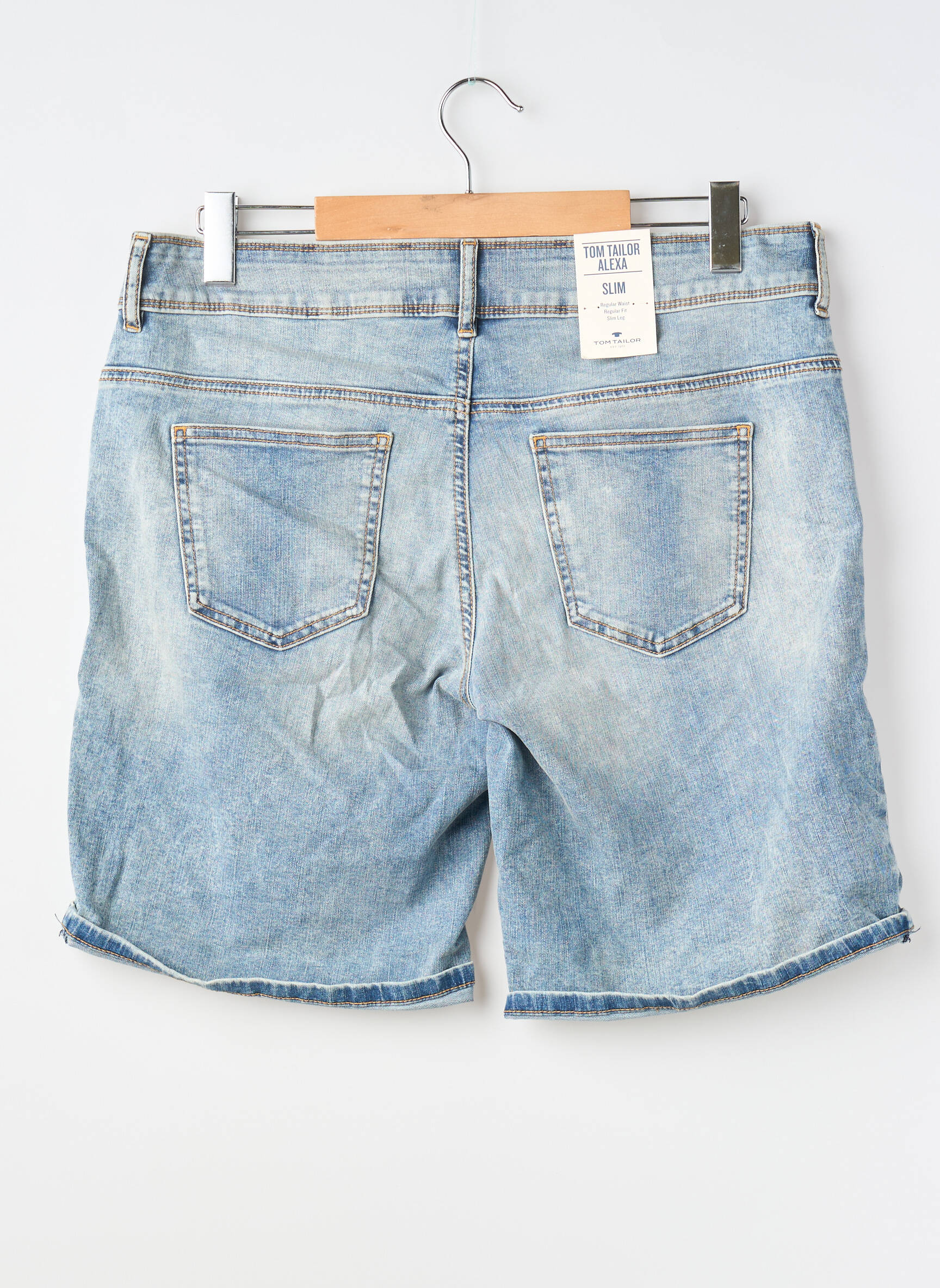 Bermudas mėlyna TOM TAILOR moteris