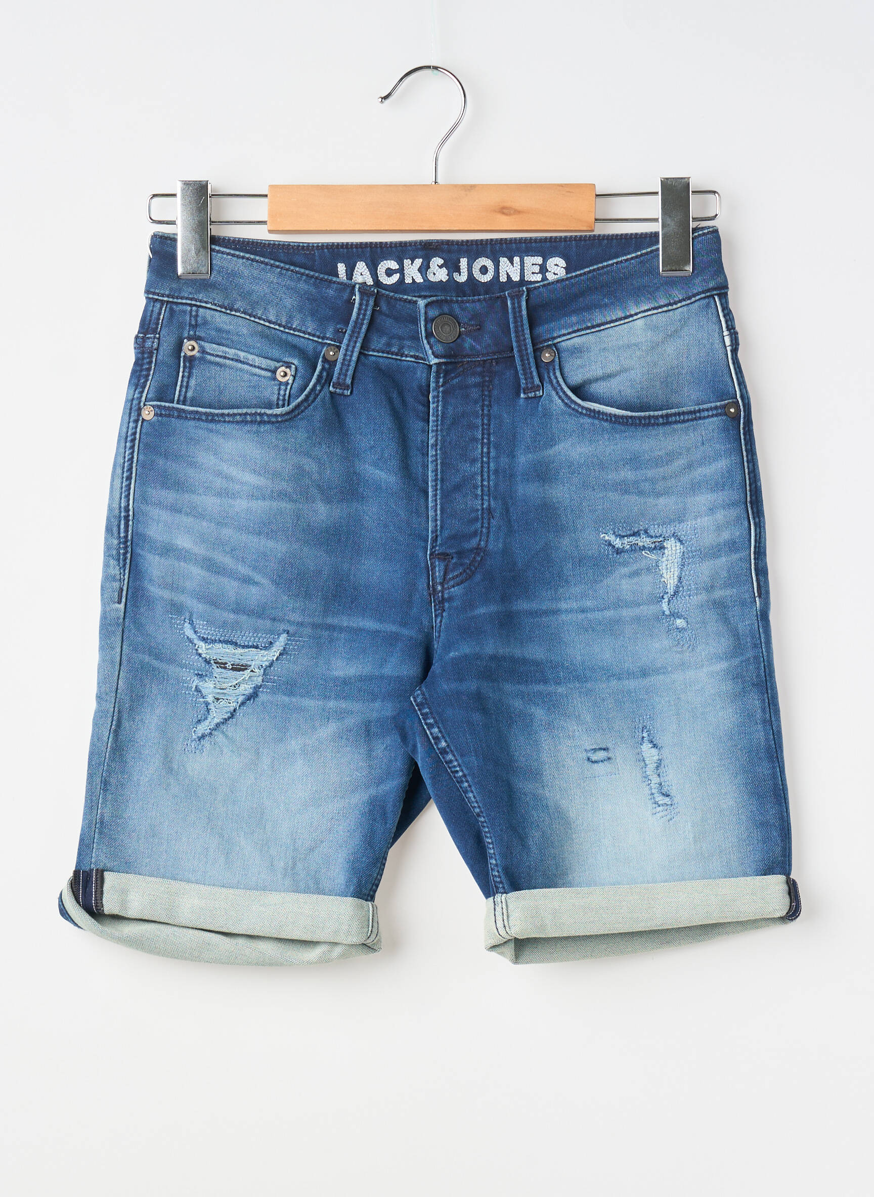 Šortas mėlyna JACK & JONES vyras