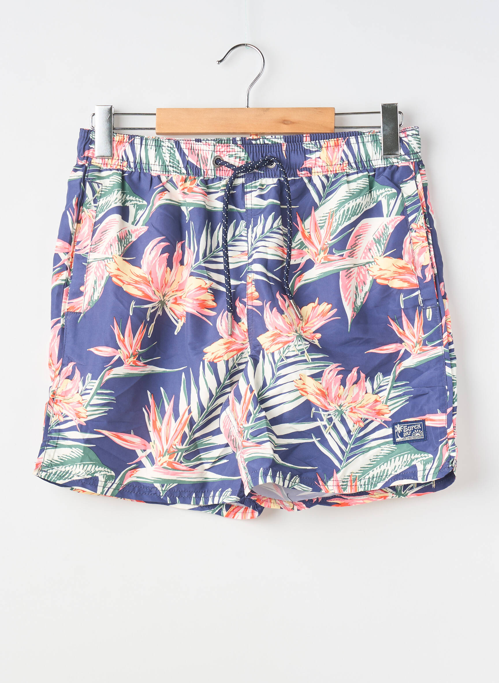 Maudymosi šortas mėlyna SUPERDRY vyras