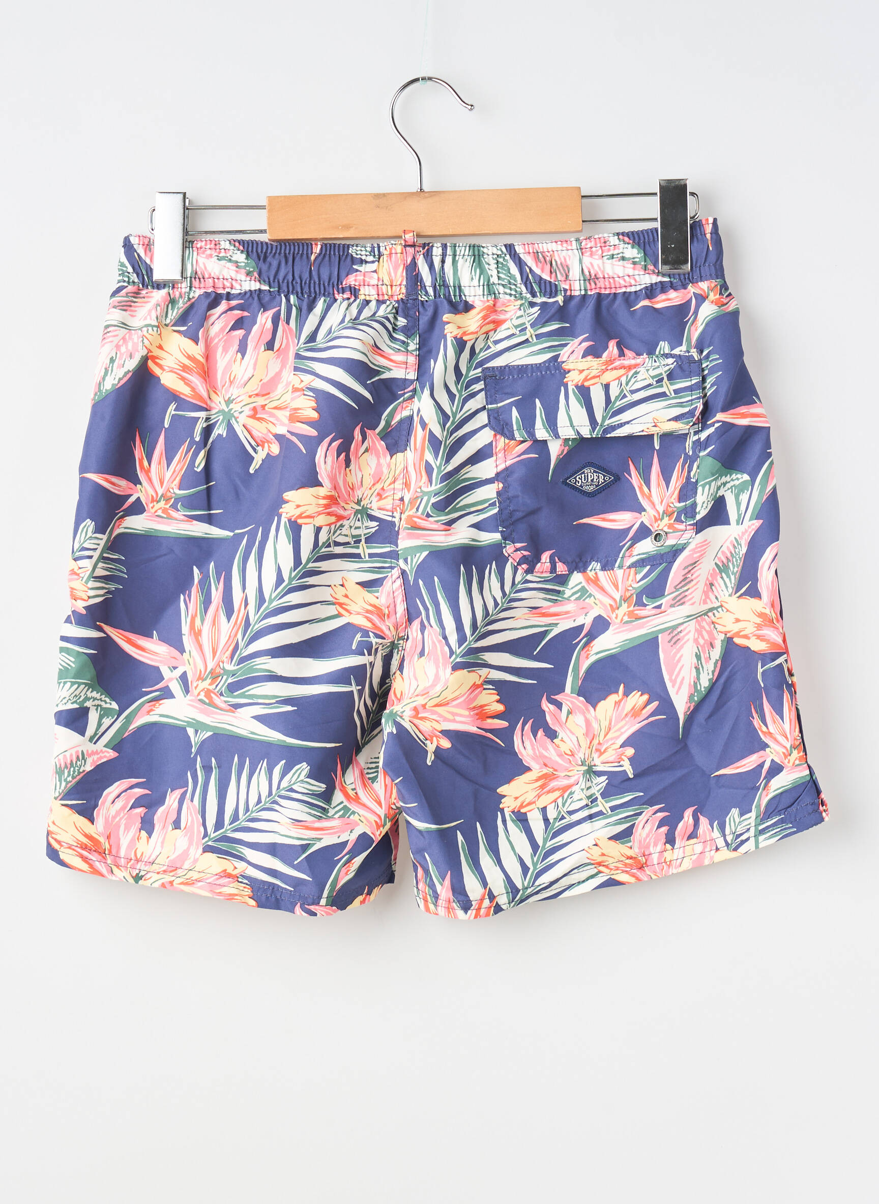 Maudymosi šortas mėlyna SUPERDRY vyras