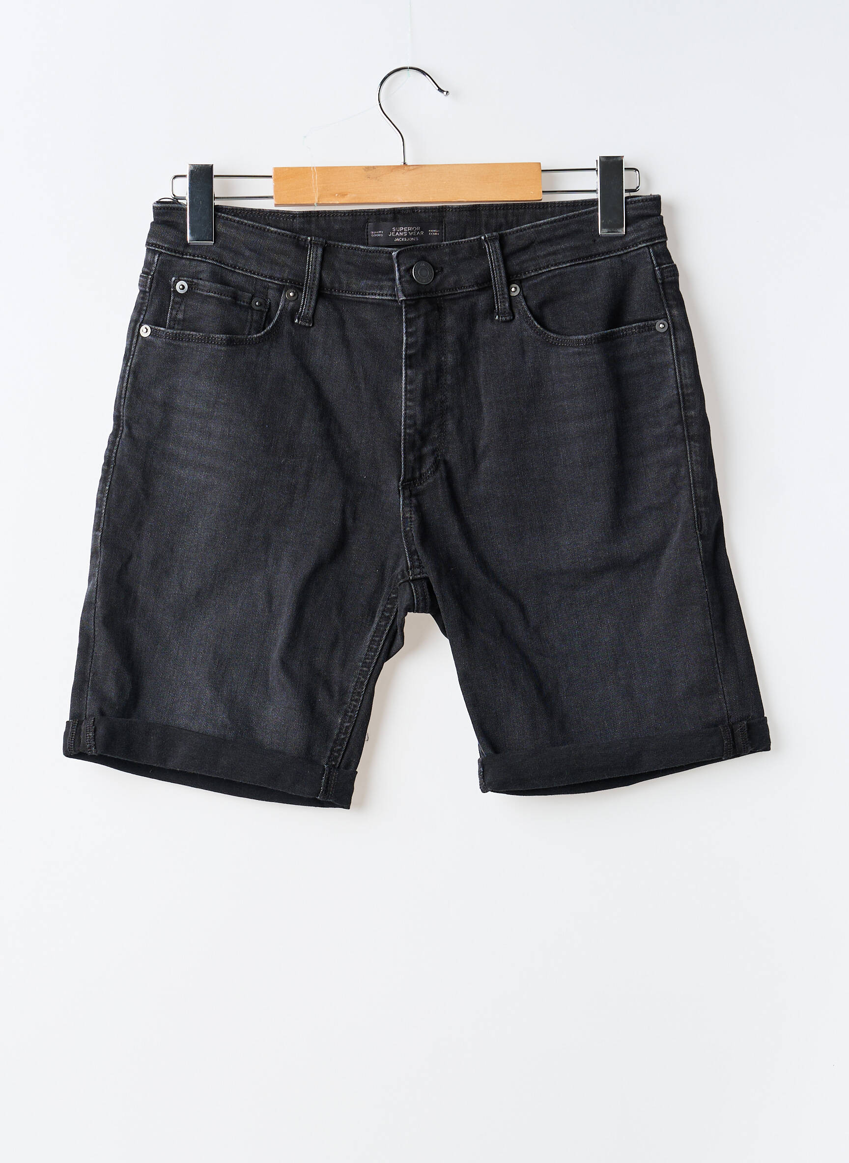 Šortas juodas JACK & JONES vyras