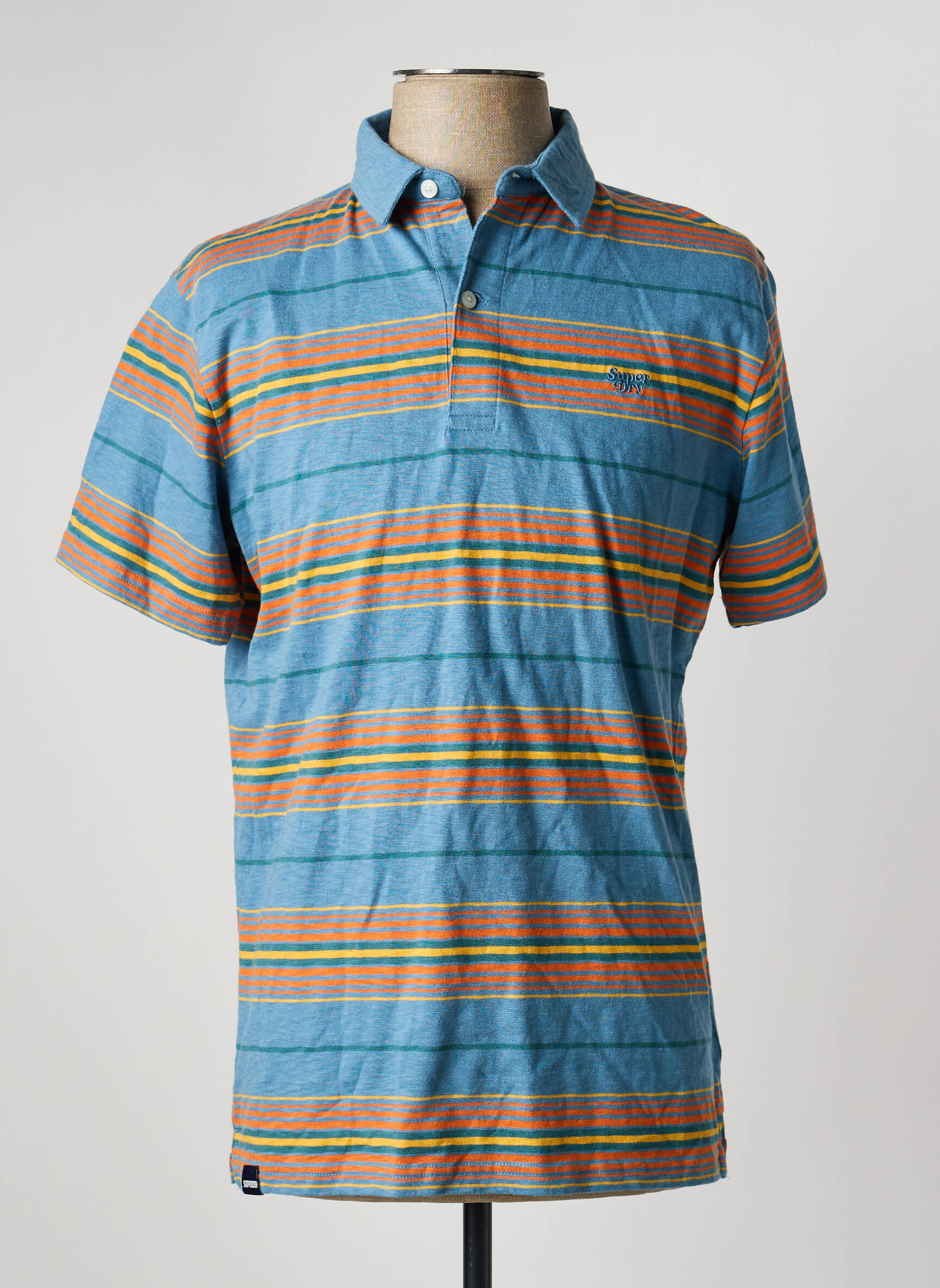 Polo mėlyna SUPERDRY vyras