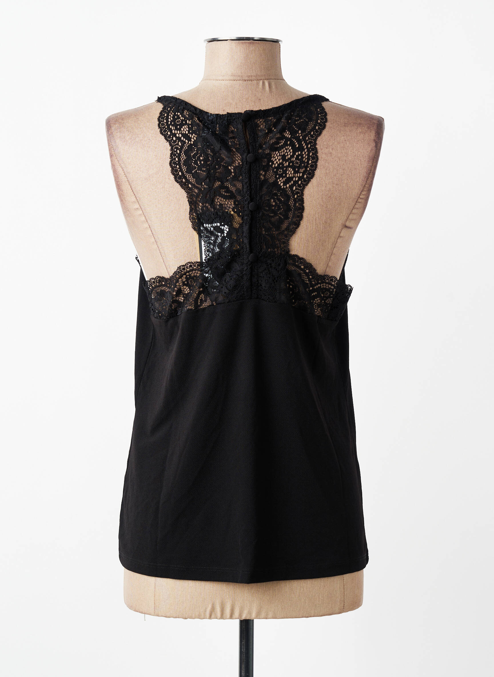 Viršūnė juodas VERO MODA moteris