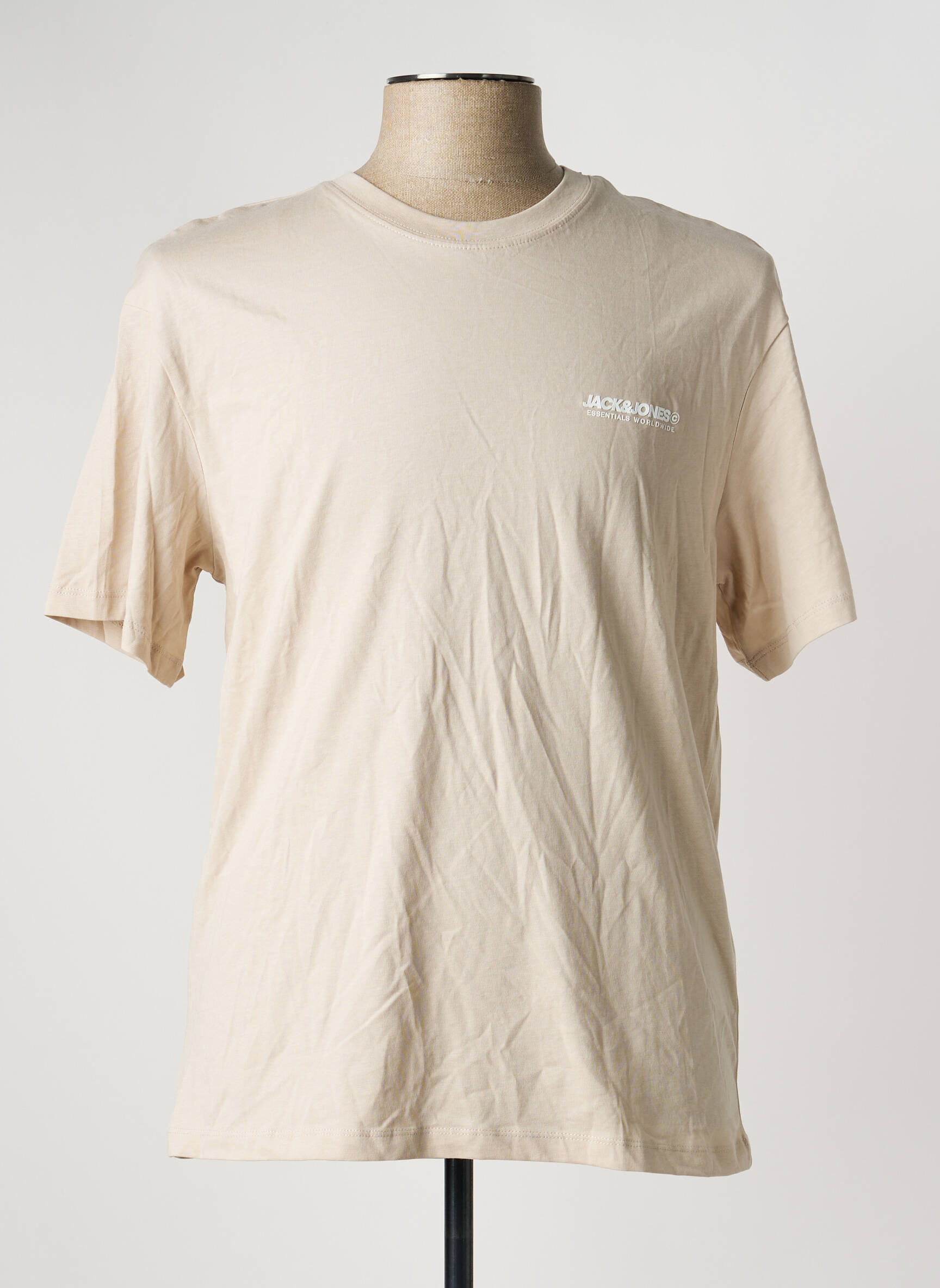 T-marškinys bežinis JACK & JONES vyras