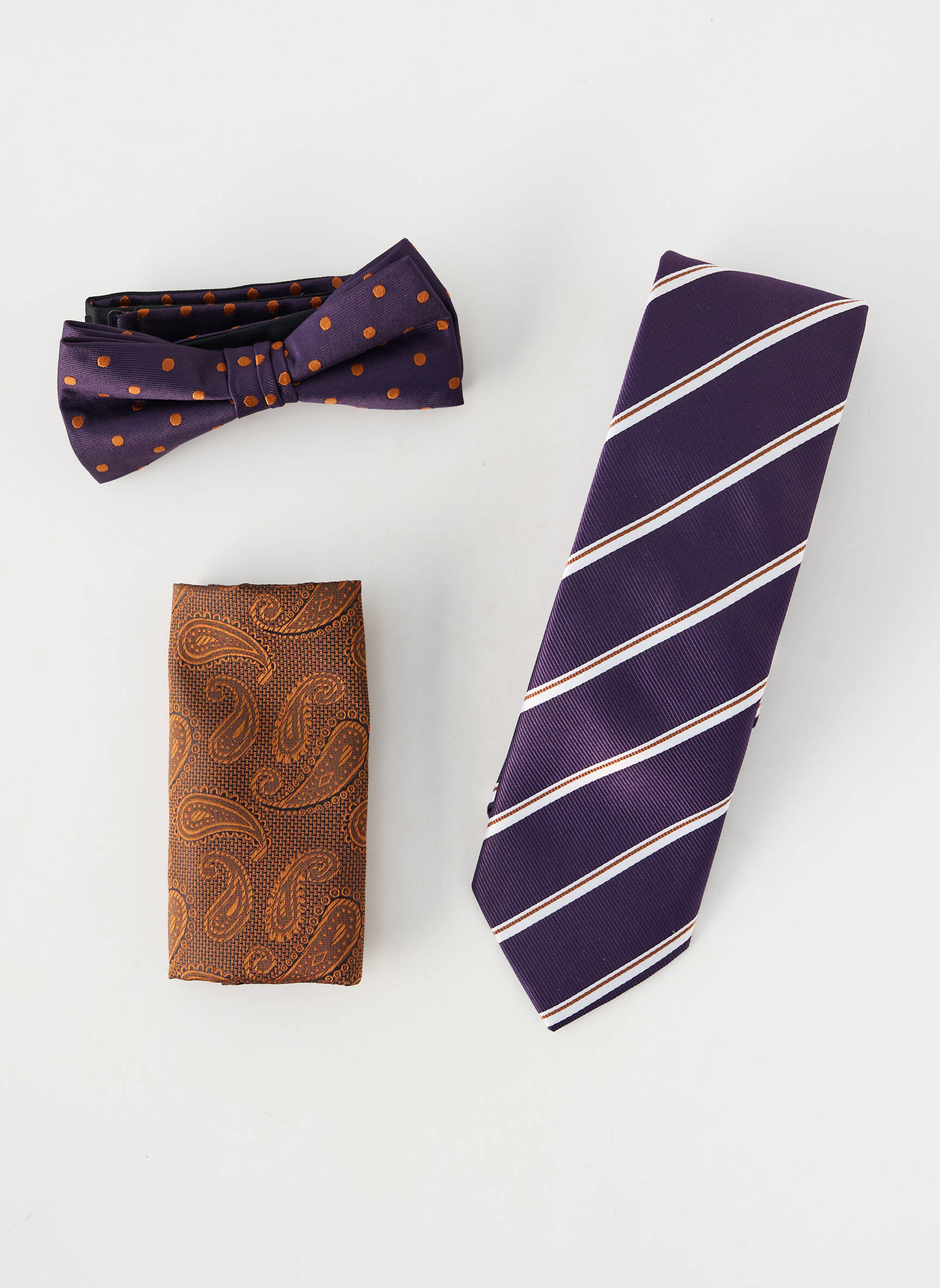 Kaklaraištis violetinis JACK & JONES vyras