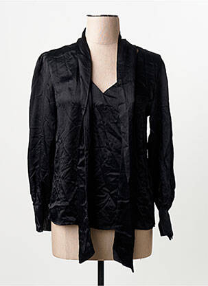 Moteriškas marškinys juodas ASTRID BLACK LABEL moteris