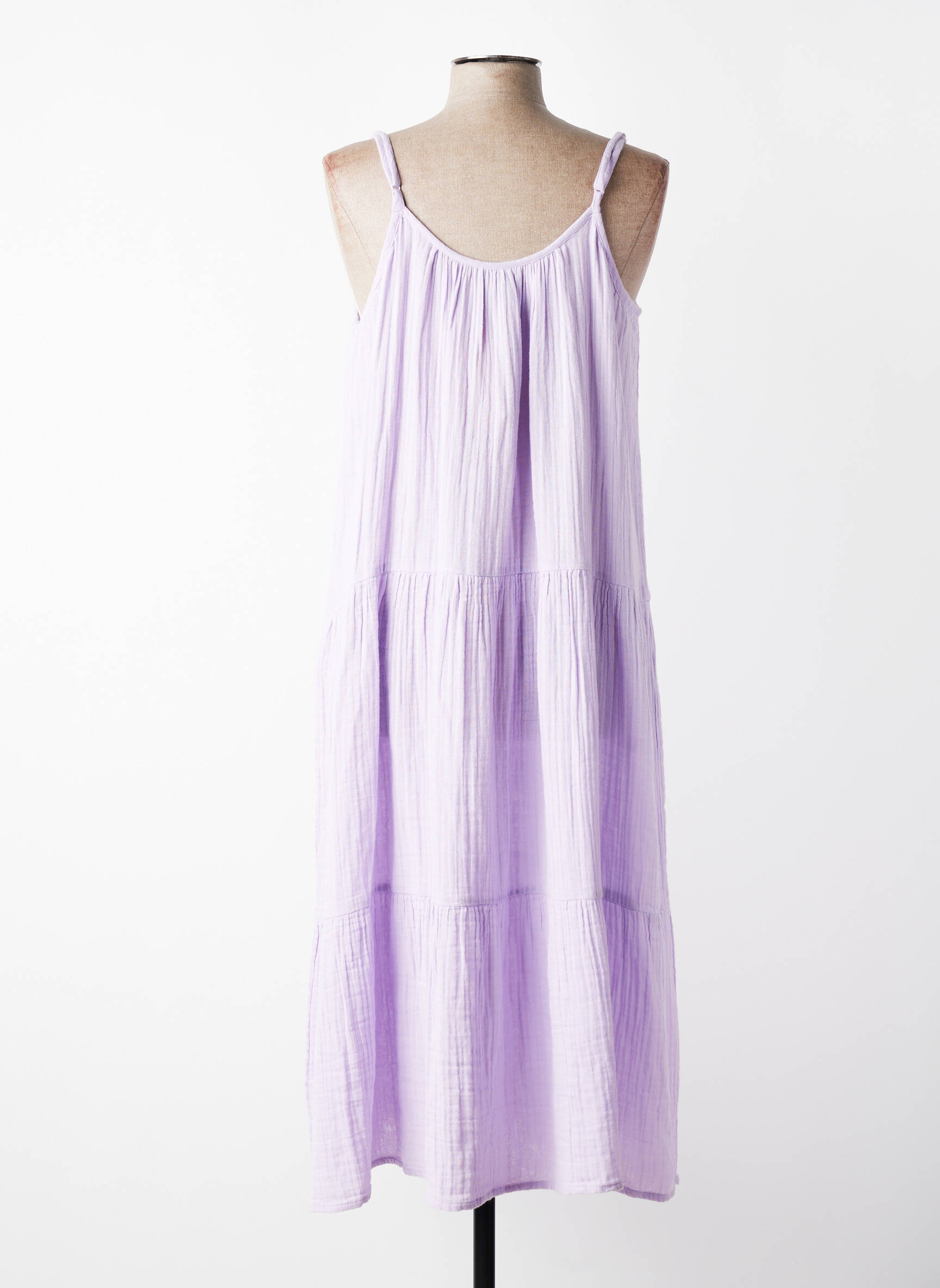 Trumpa suknelė violetinis VERO MODA moteris