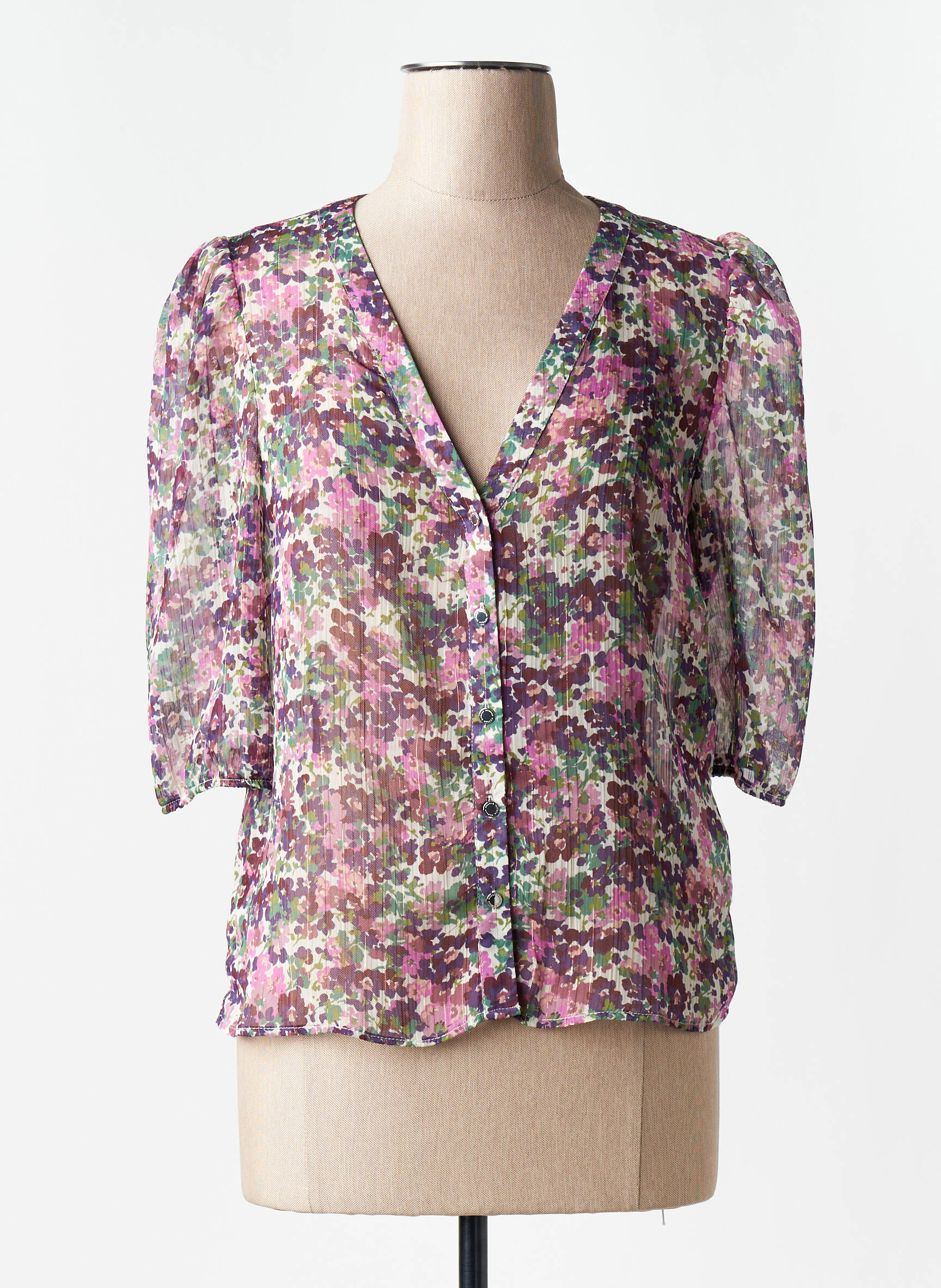 Moteriškas marškinys rožinė VERO MODA moteris