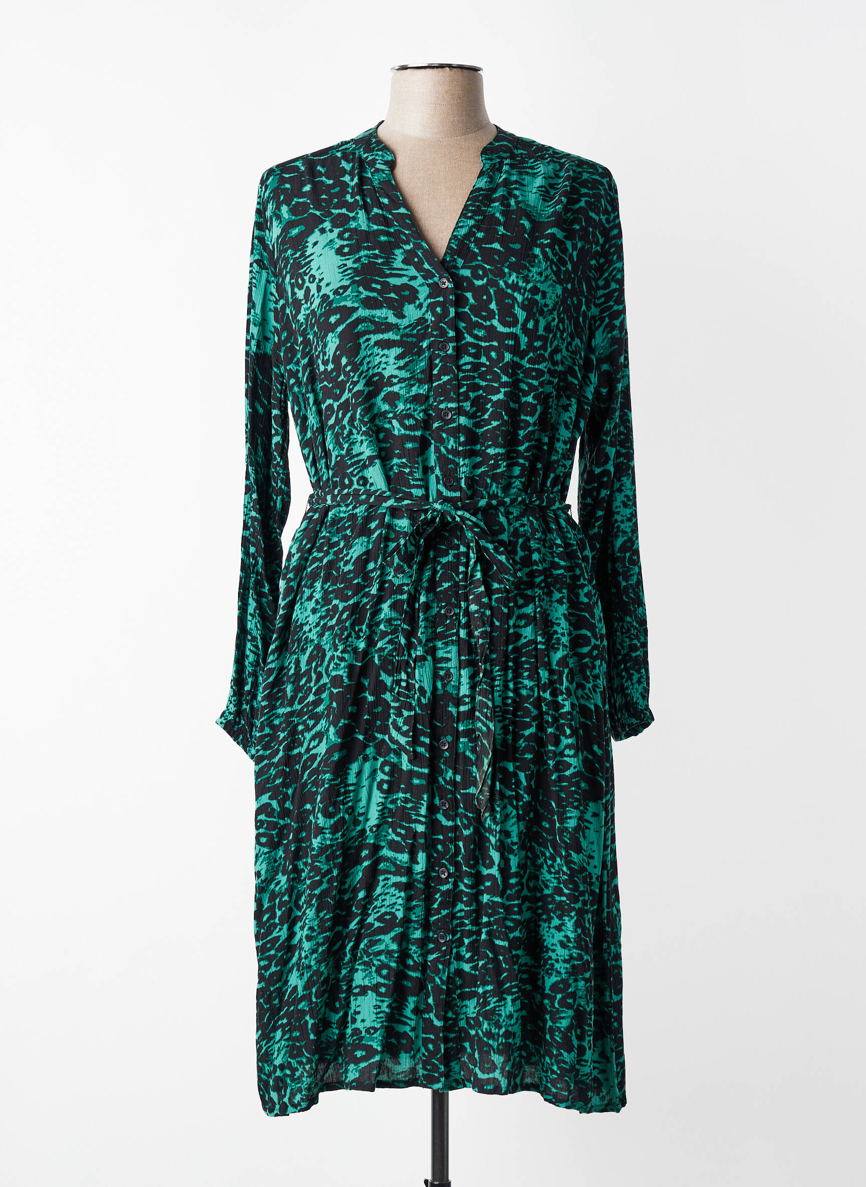 Pusilgių suknelė žalias CARMAKOMA moteris
