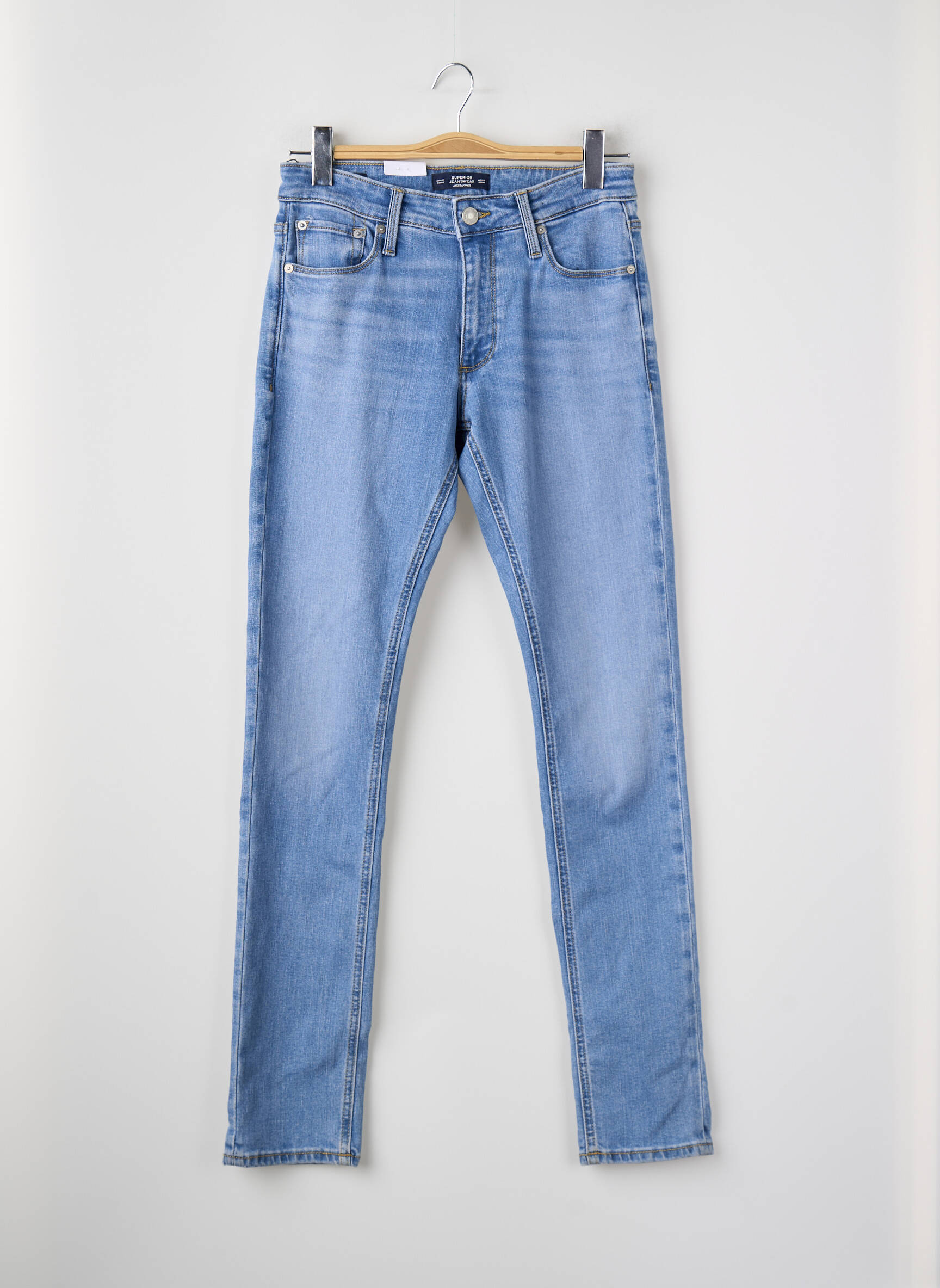 Lieknos džinsai mėlyna JACK & JONES vyras