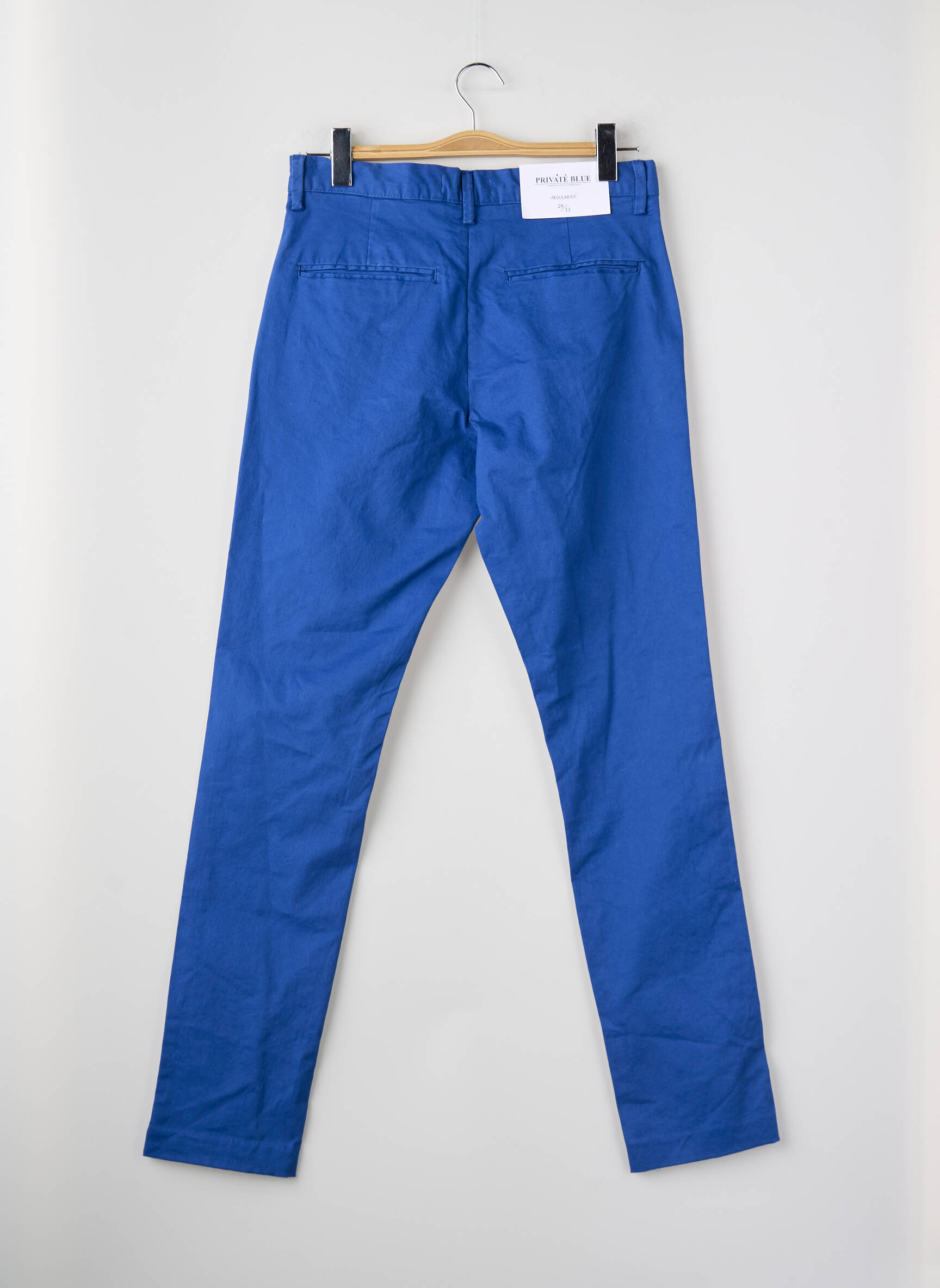 Chino kelnė mėlyna PRIVATE BLUE vyras