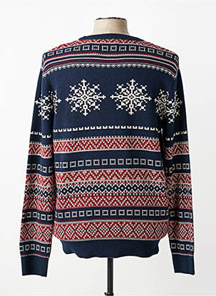 Megztinis mėlyna JACK & JONES vyras
