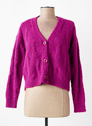 Ilgų rankovių liemenė violetinis VERO MODA moteris