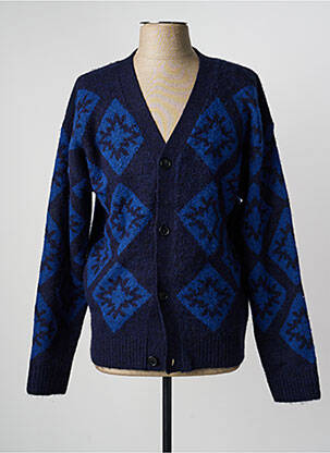 Ilgų rankovių liemenė mėlyna JACK & JONES vyras