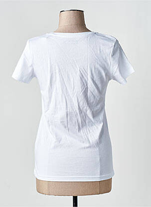 T-marškinys baltas MONSIEUR TSHIRT moteris