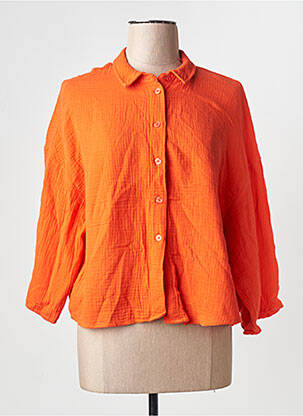Moteriškas marškinys oranžinė VERO MODA moteris