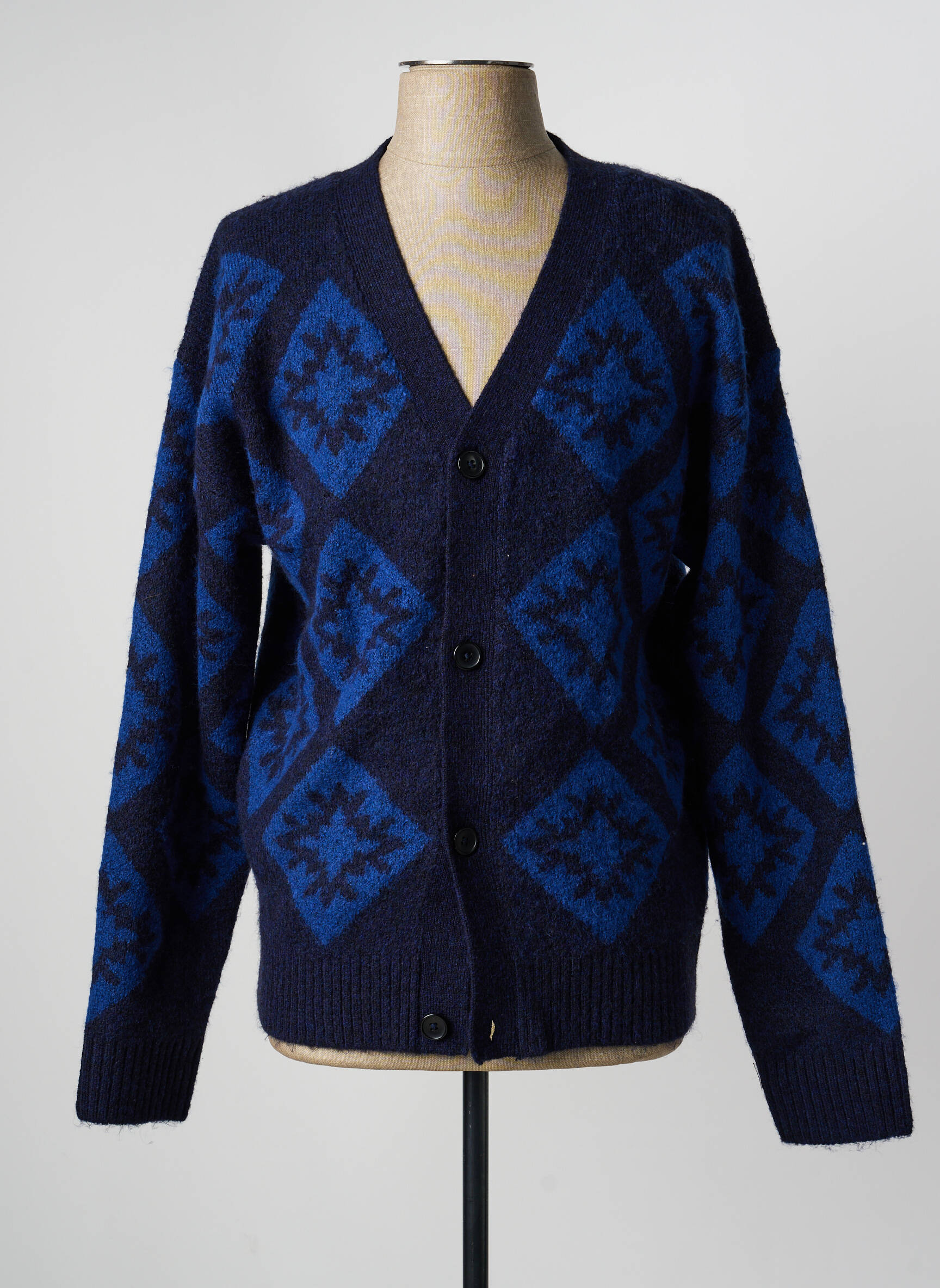 Ilgų rankovių liemenė mėlyna JACK & JONES vyras