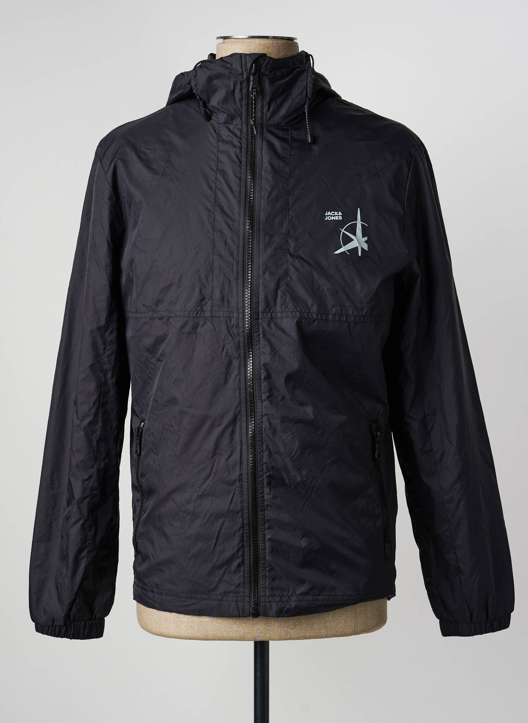 Apsauga nuo lietaus juodas JACK & JONES vyras
