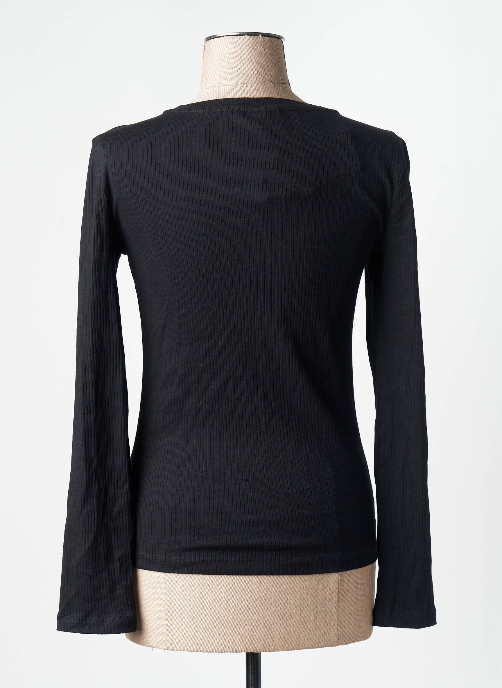 T-marškinys juodas VERO MODA moteris