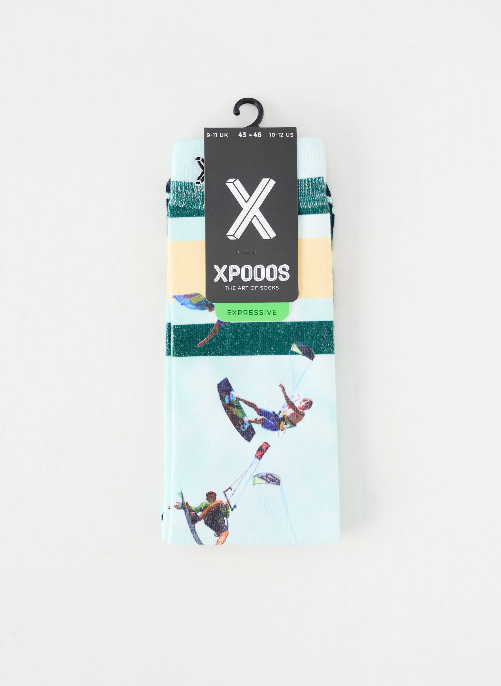 Kojinės žalias XPOOOS vyras