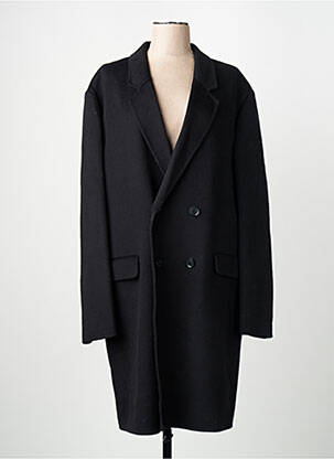 Ilgas paltas juodas MANGO vyras