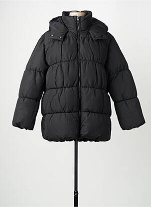 Pūkinė striukė juodas VERO MODA moteris