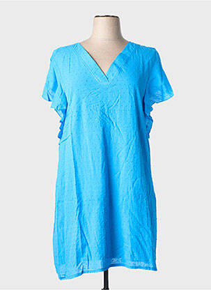 Trumpa suknelė mėlyna MULTIPLES moteris