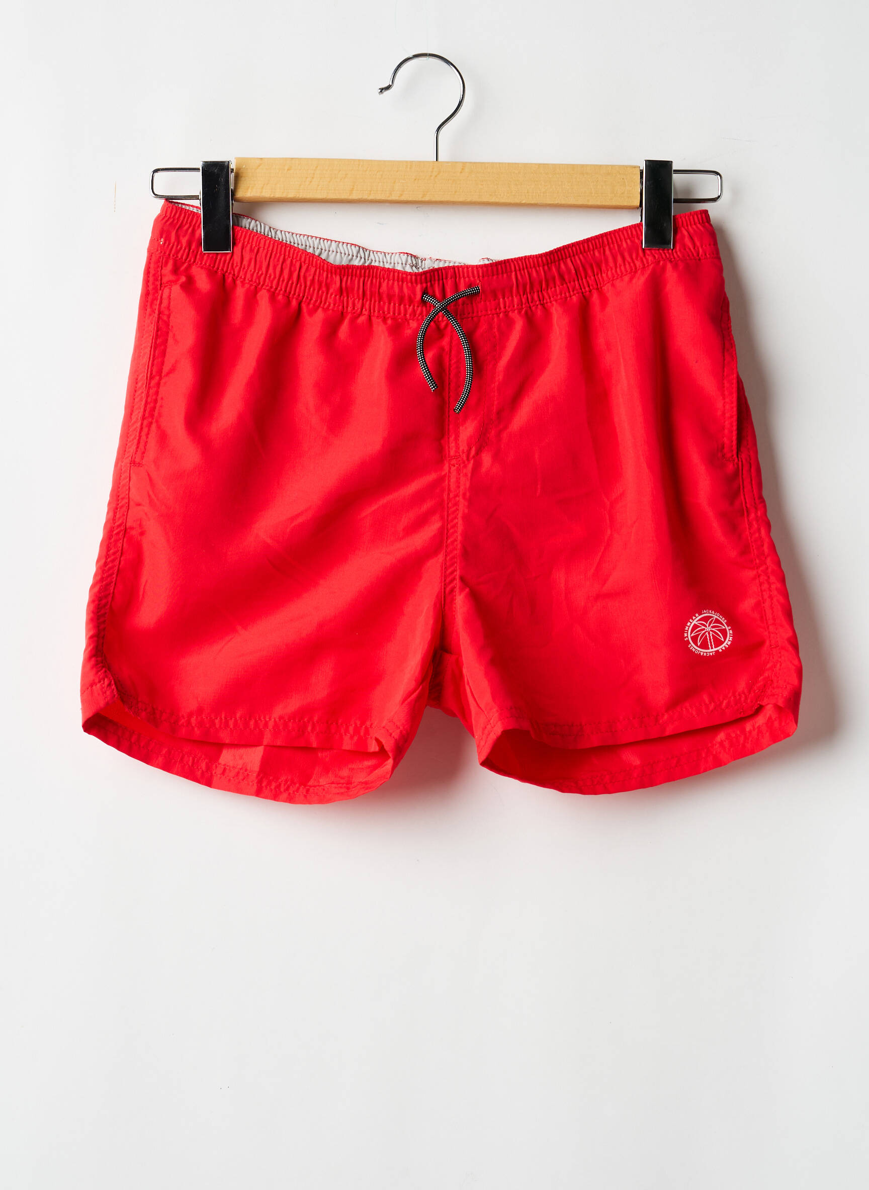 Maudymosi šortas raudona JACK & JONES berniukas