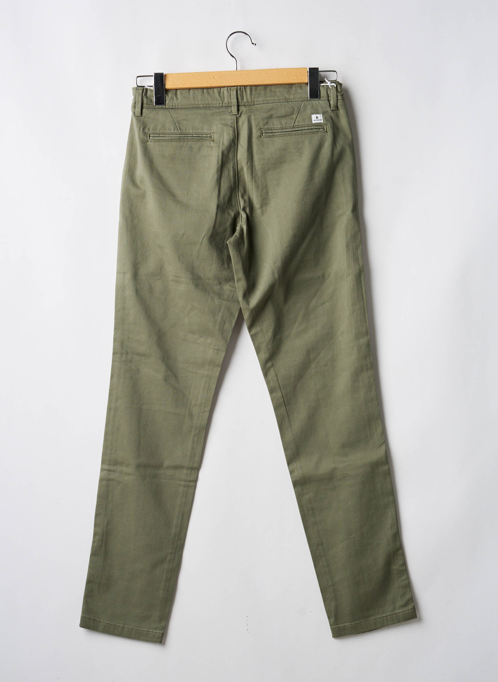 Chino kelnė tamsiai žalia JACK & JONES berniukas