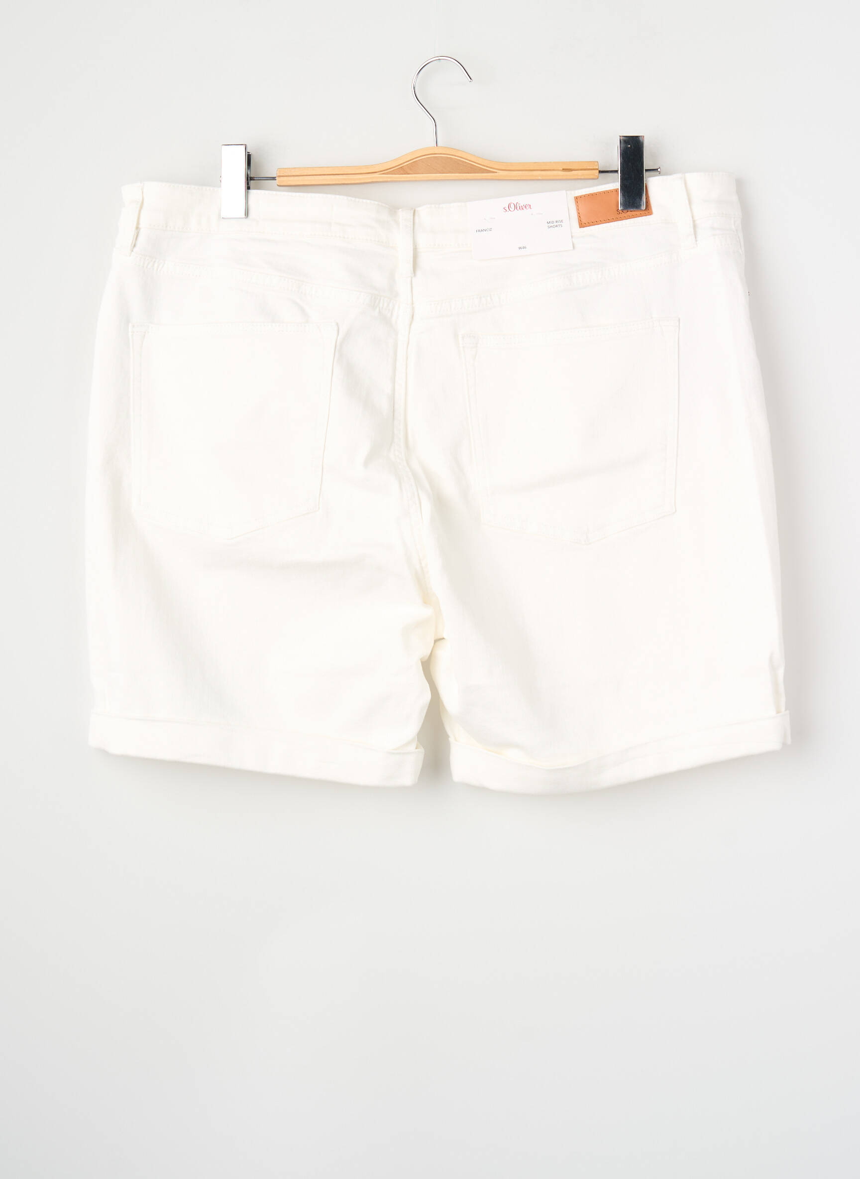 Bermudas baltas S.OLIVER moteris